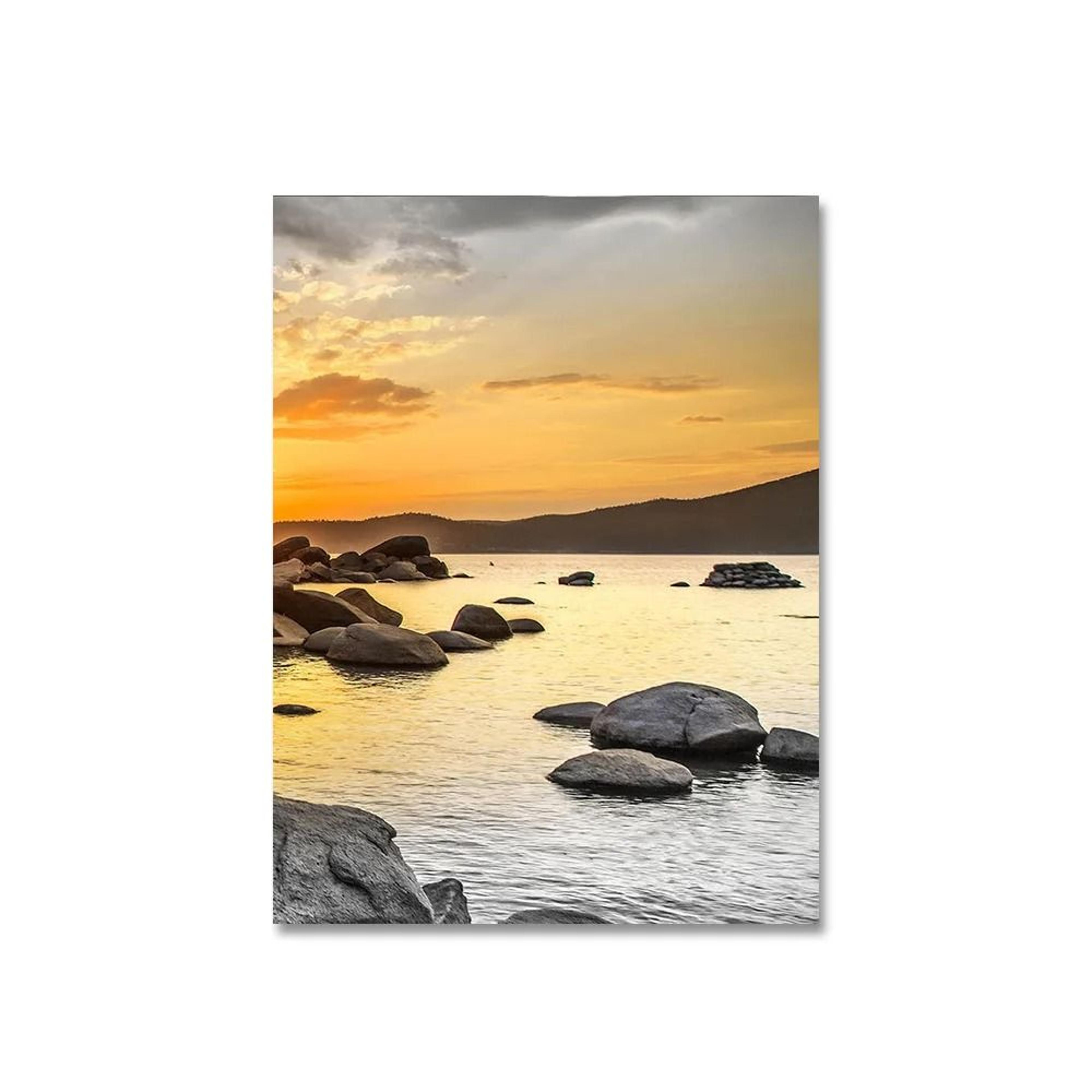 Sunset Sea Beach Natural Landscape Canvas Wall Art Home Decoration 9