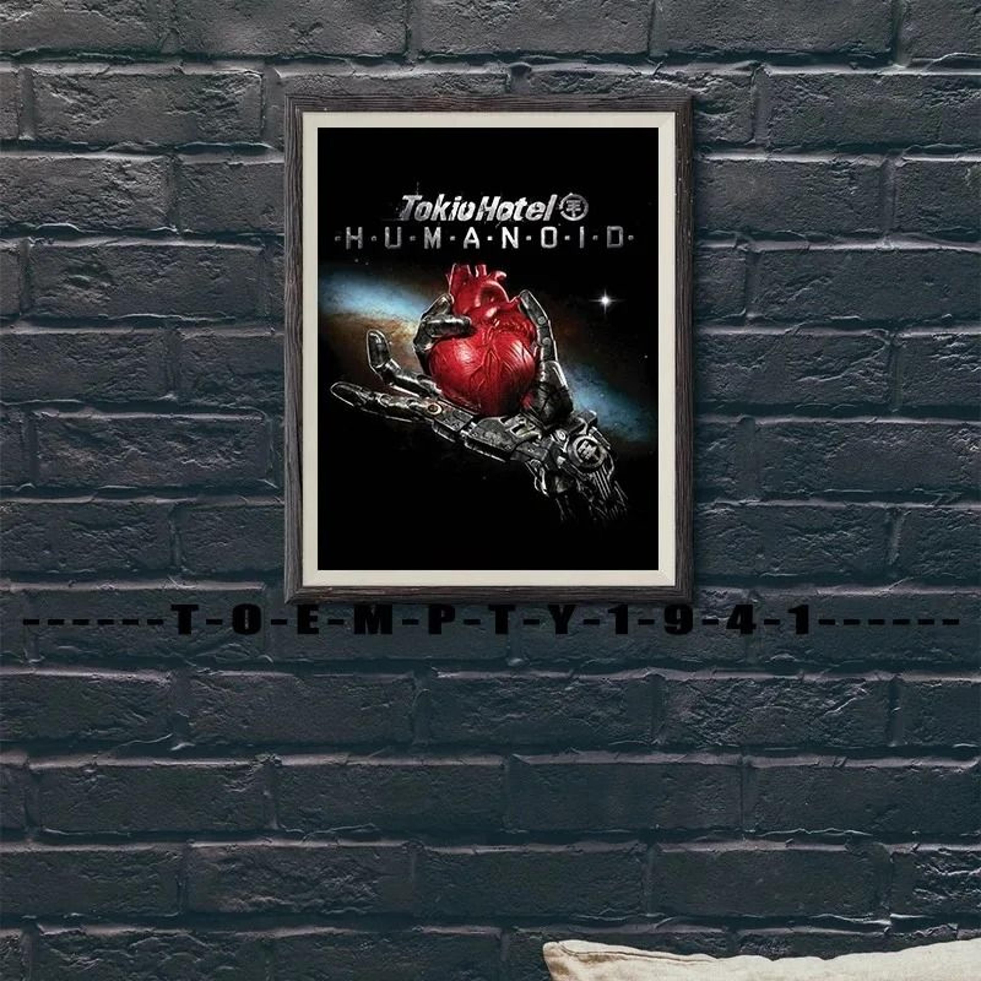 Metal Rock Band Tokio Hotel Poster Canvas Print Wall Art Decor 2