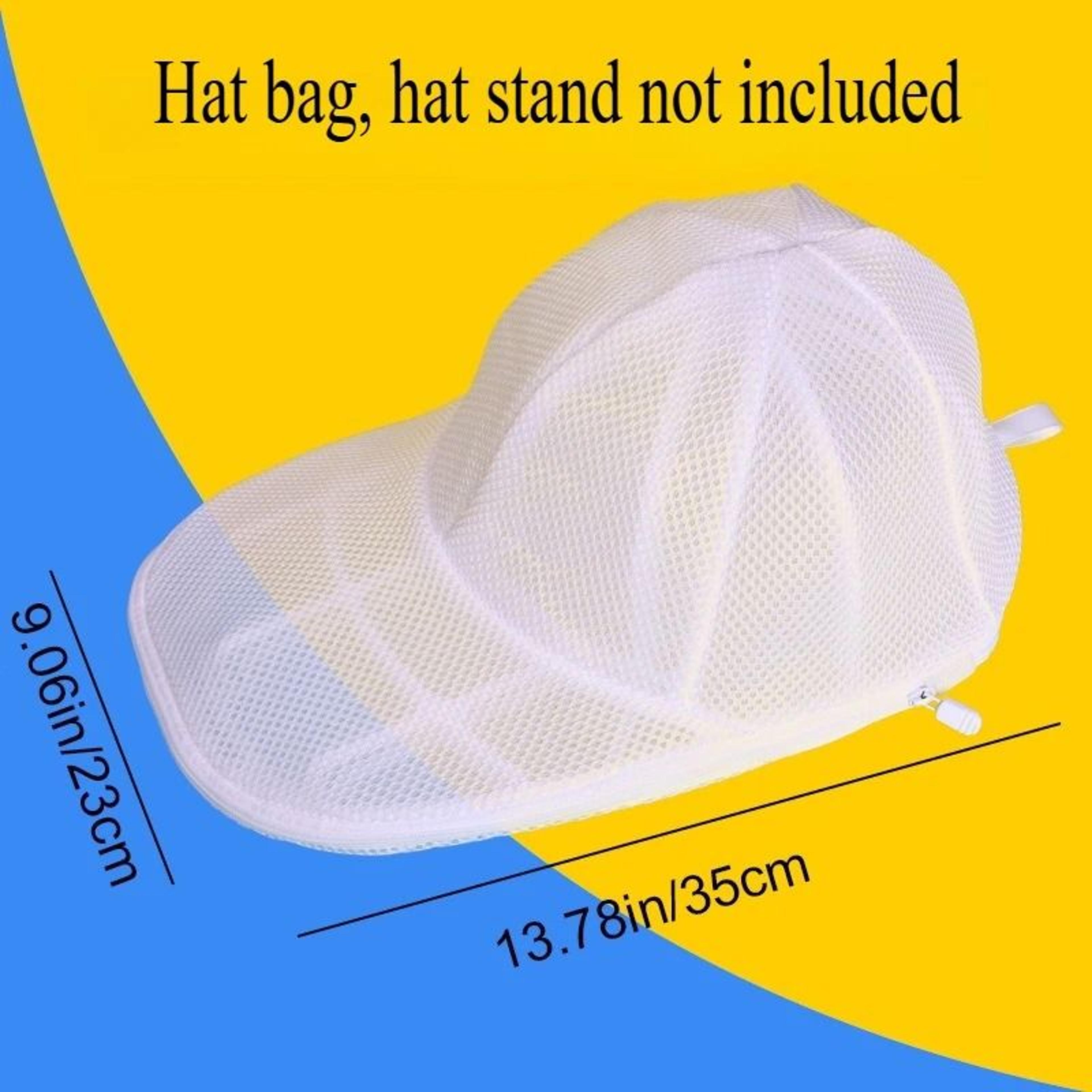 Hat Cleaner Cage With Mesh Bag For Washing Machine Baseball Cap Protector 6