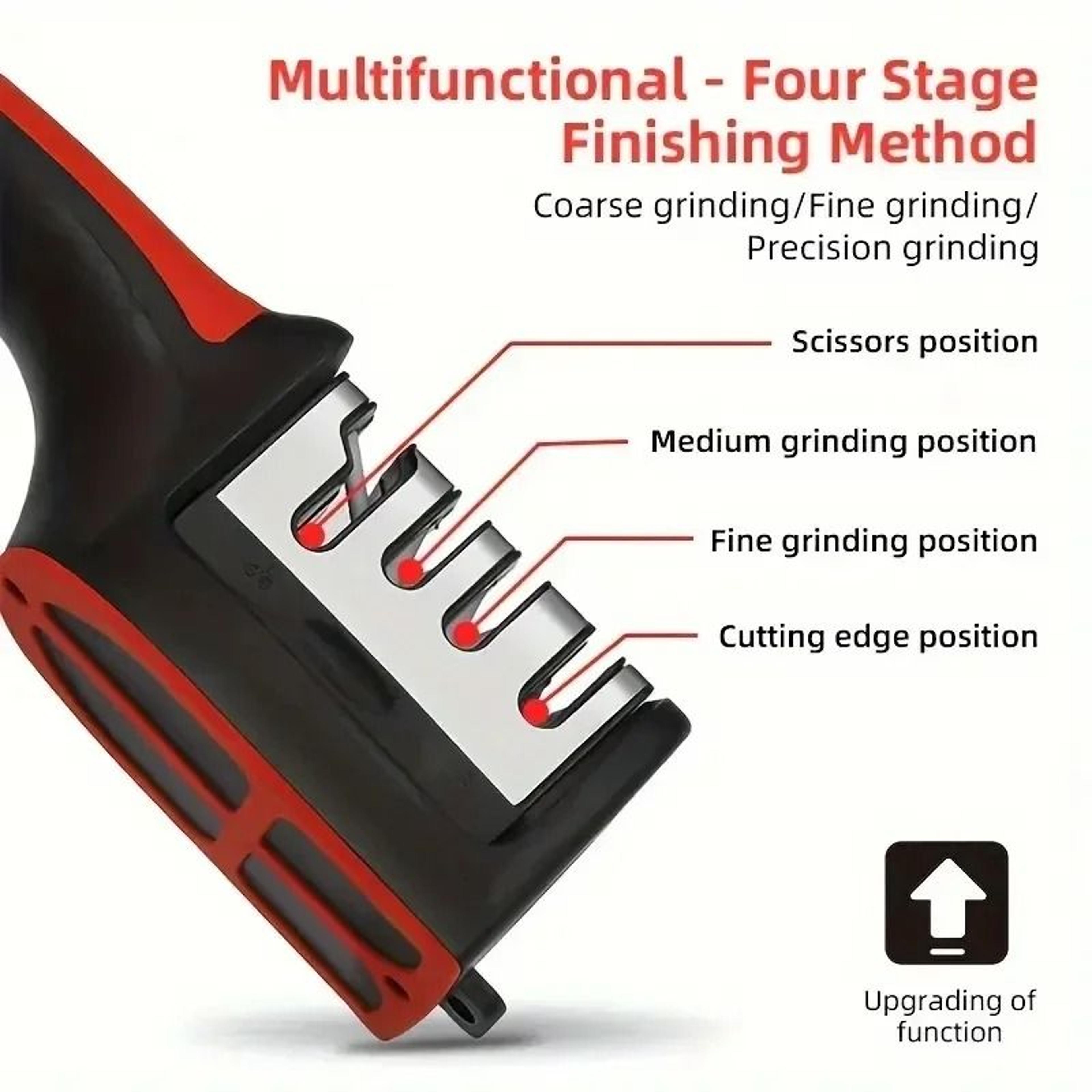 Three Stage Knife Sharpener For Kitchen Knives And Cutting Tools 5