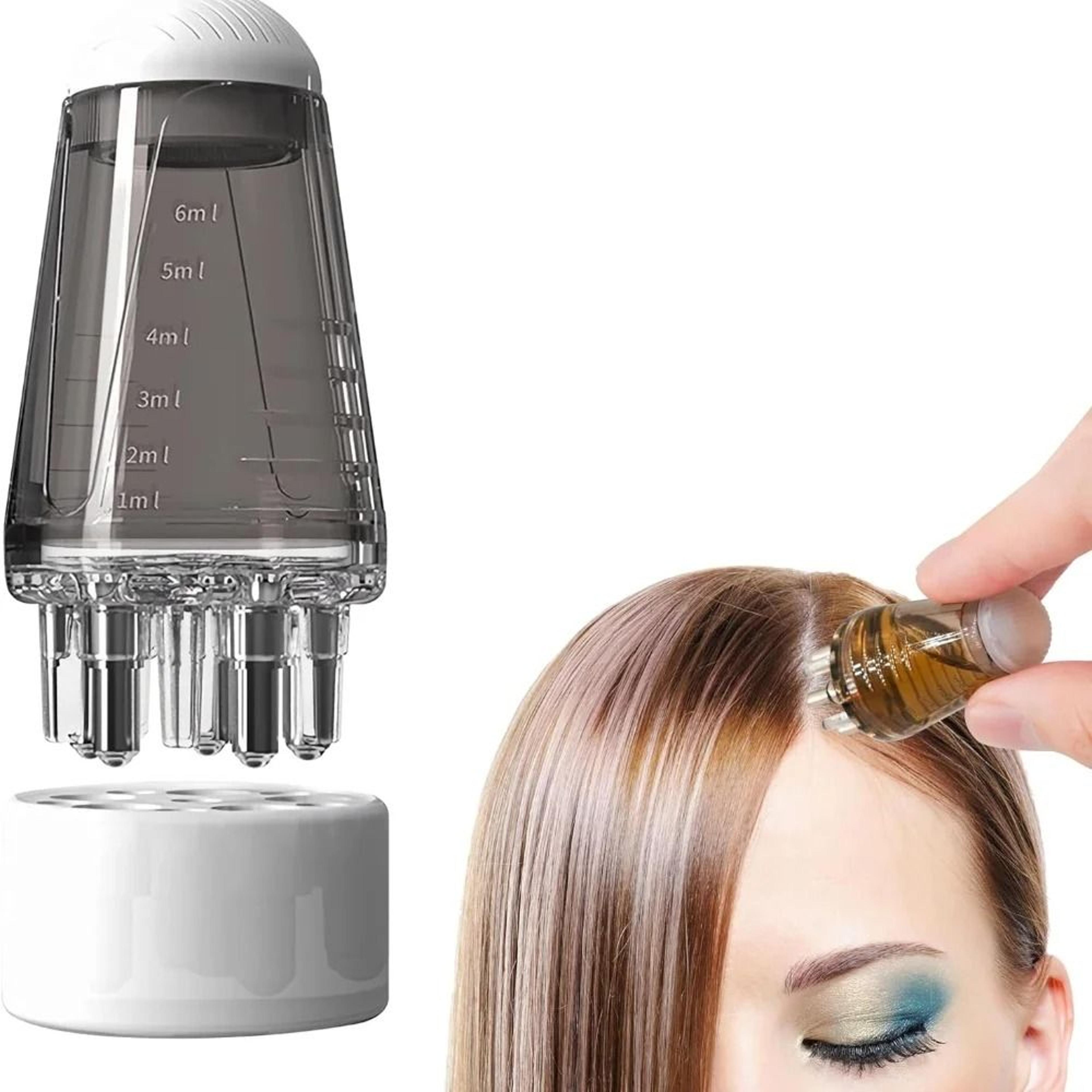 Mini Scalp Applicator With Roller Ball Brush For Essential Oils And Hair Treatment 0