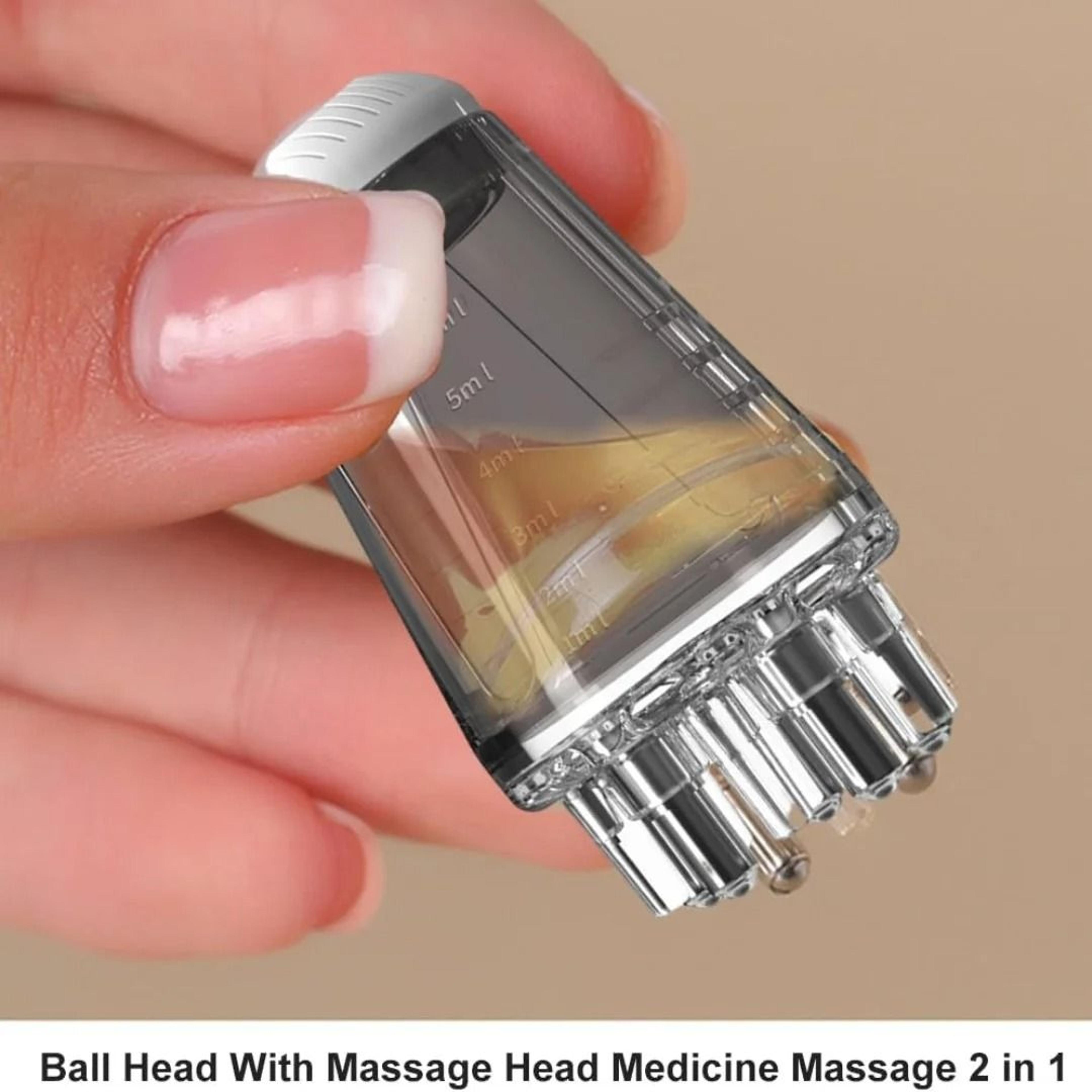 Mini Scalp Applicator With Roller Ball Brush For Essential Oils And Hair Treatment 4