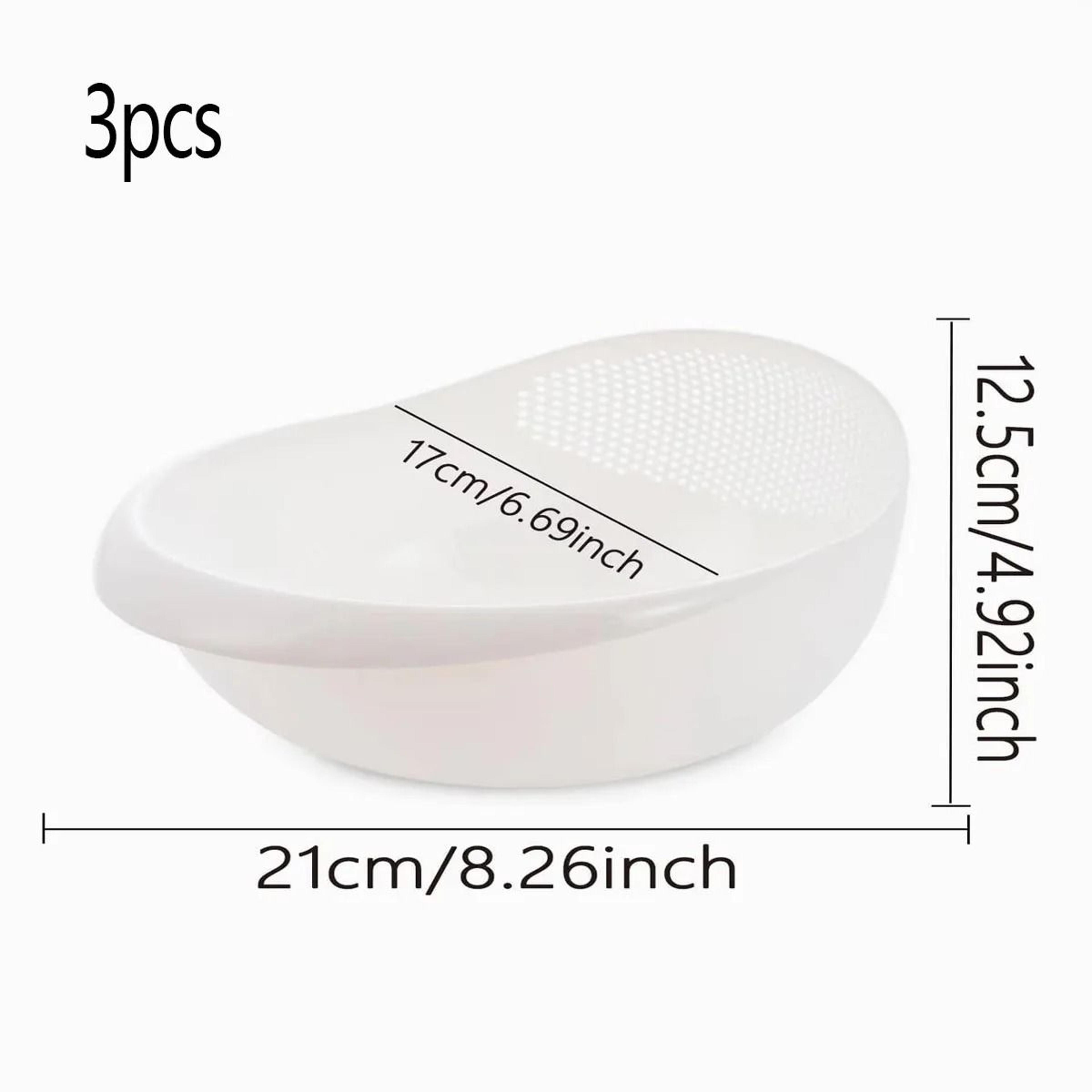 Rice Washing Colander Bowl With Handle For Rinsing And Draining 6