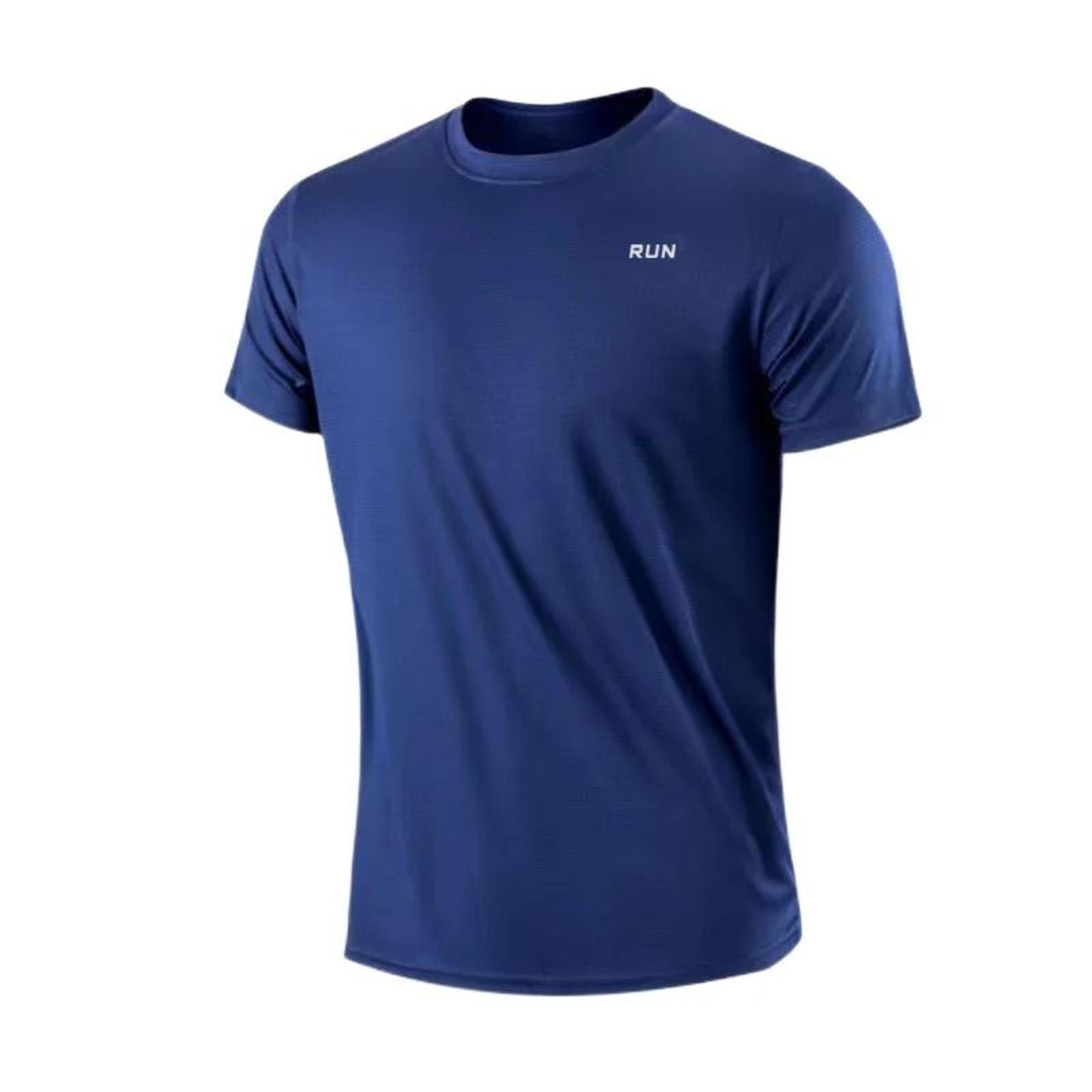Mens Quick Dry Moisture Wicking Short Sleeve Training T Shirt For Gym And Running 8