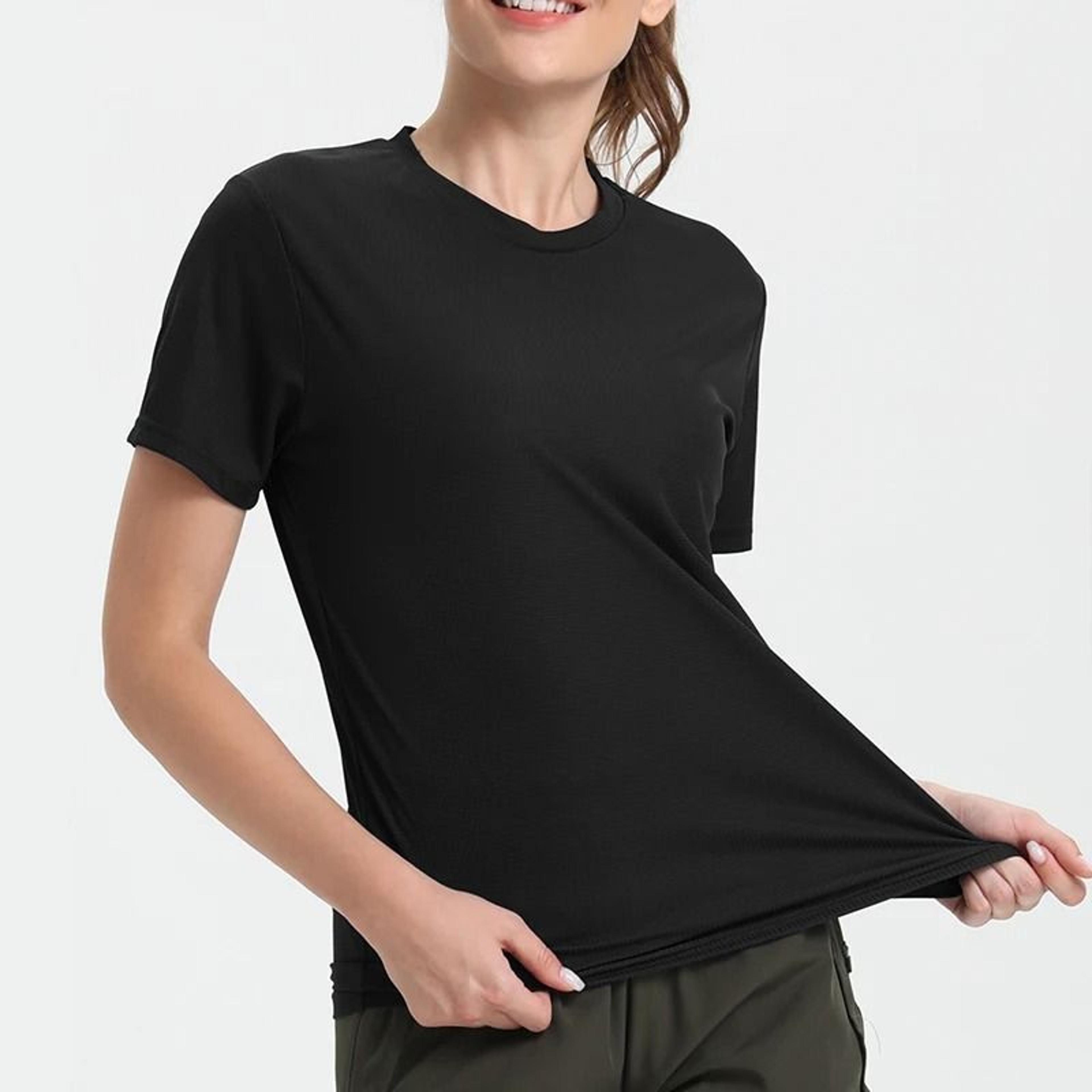 Womens Ultralight Quick Dry Sport T Shirt Breathable Running Gym Compression Shirt 5
