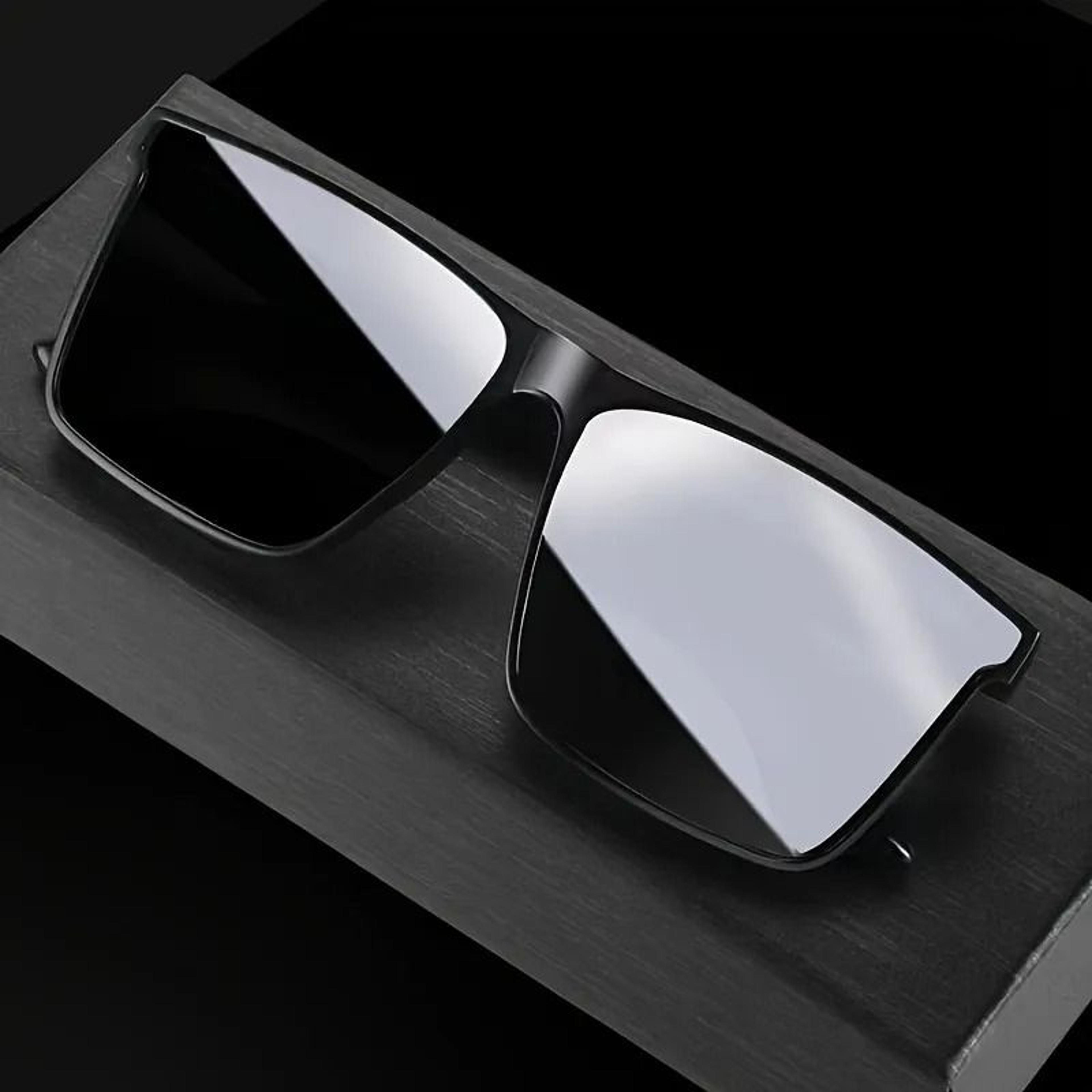 Simple Black Square Fashion Glasses For Men And Women 2