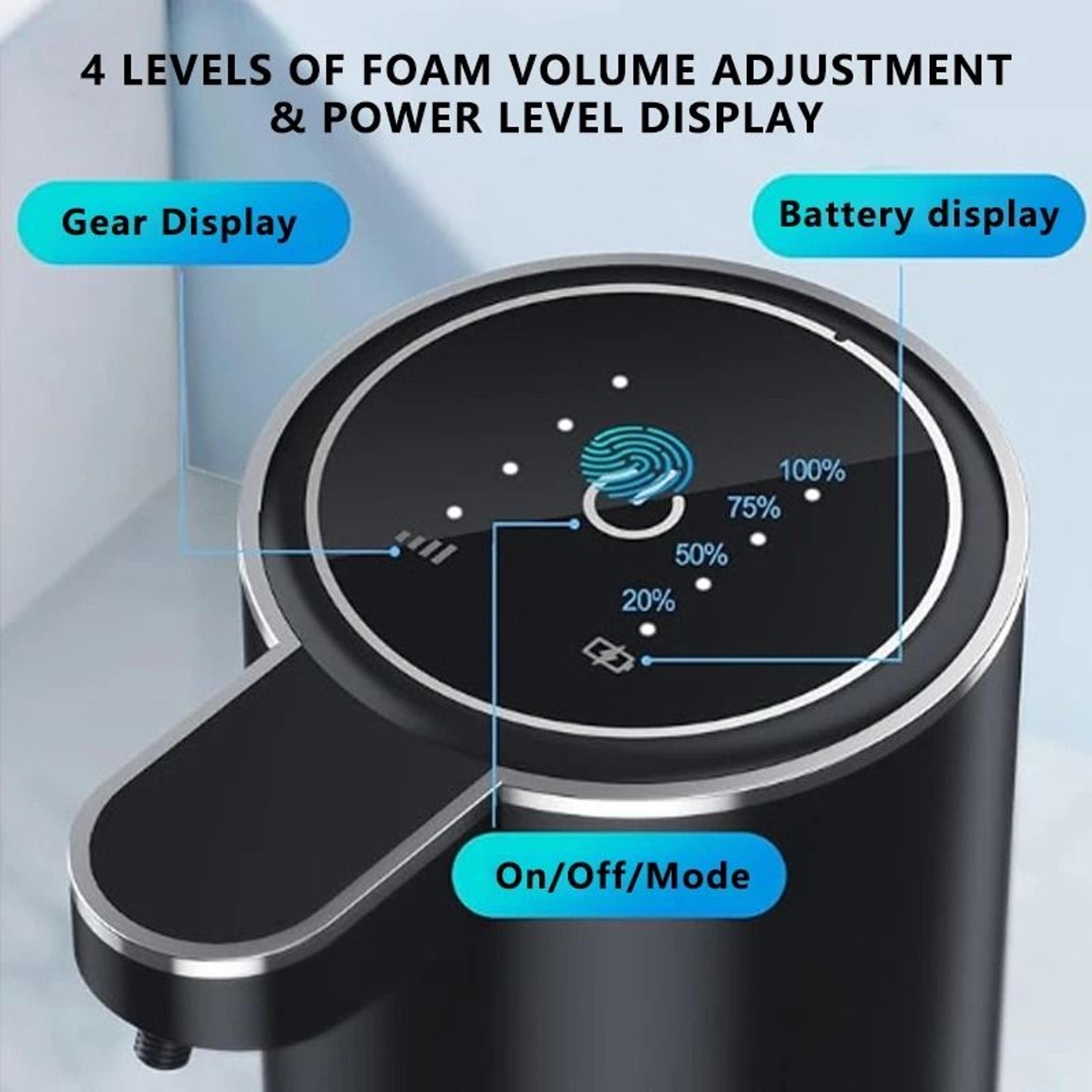 Touchless Sensor Soap Dispenser With Foam And Liquid Modes For Bathroom And Kitchen 3