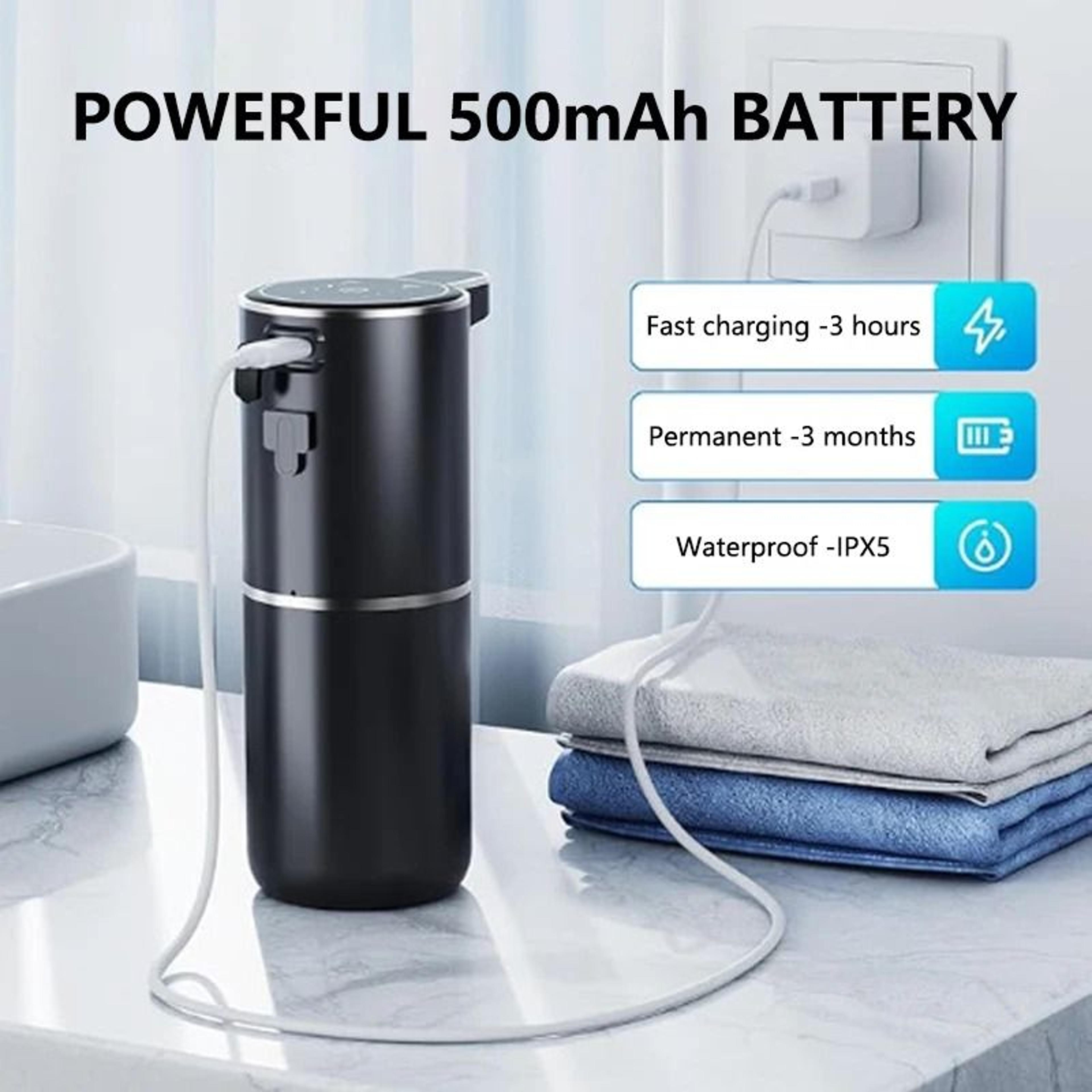 Touchless Sensor Soap Dispenser With Foam And Liquid Modes For Bathroom And Kitchen 5
