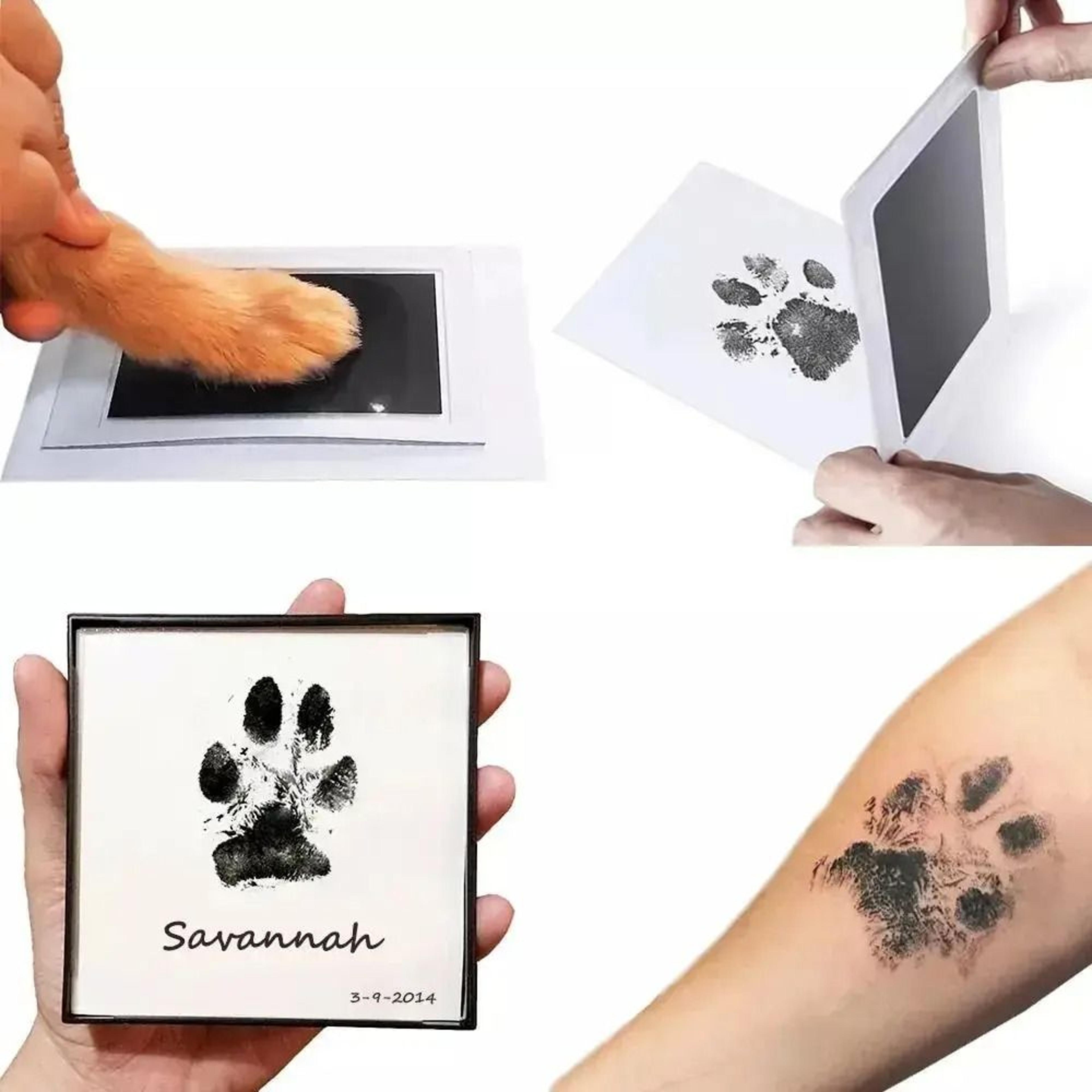 Paw Print Clean Touch Ink Pad For Pet Keepsake Impressions 0