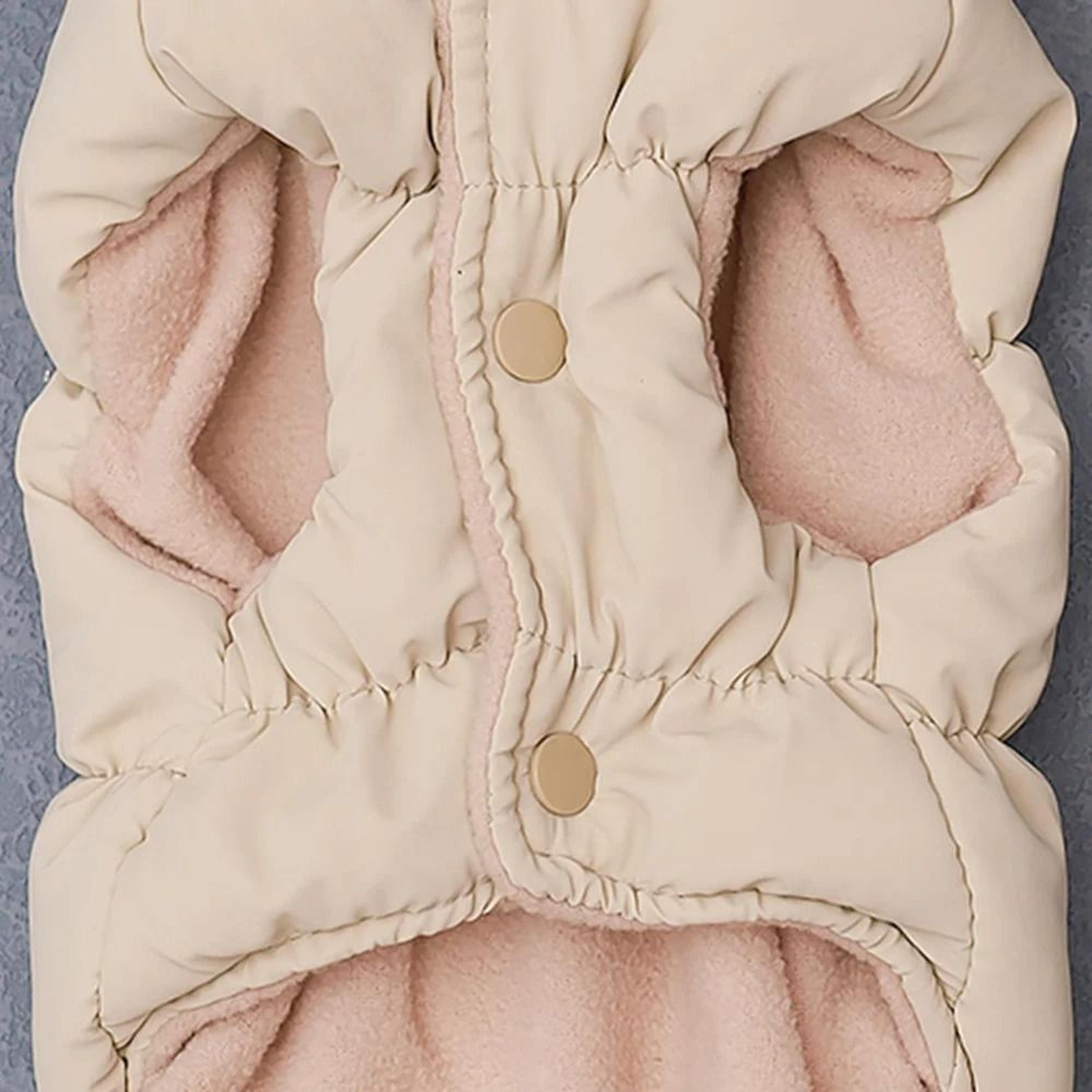 Soft Warm Dog Coat Winter Padded Jacket For Small And Medium Pets 3