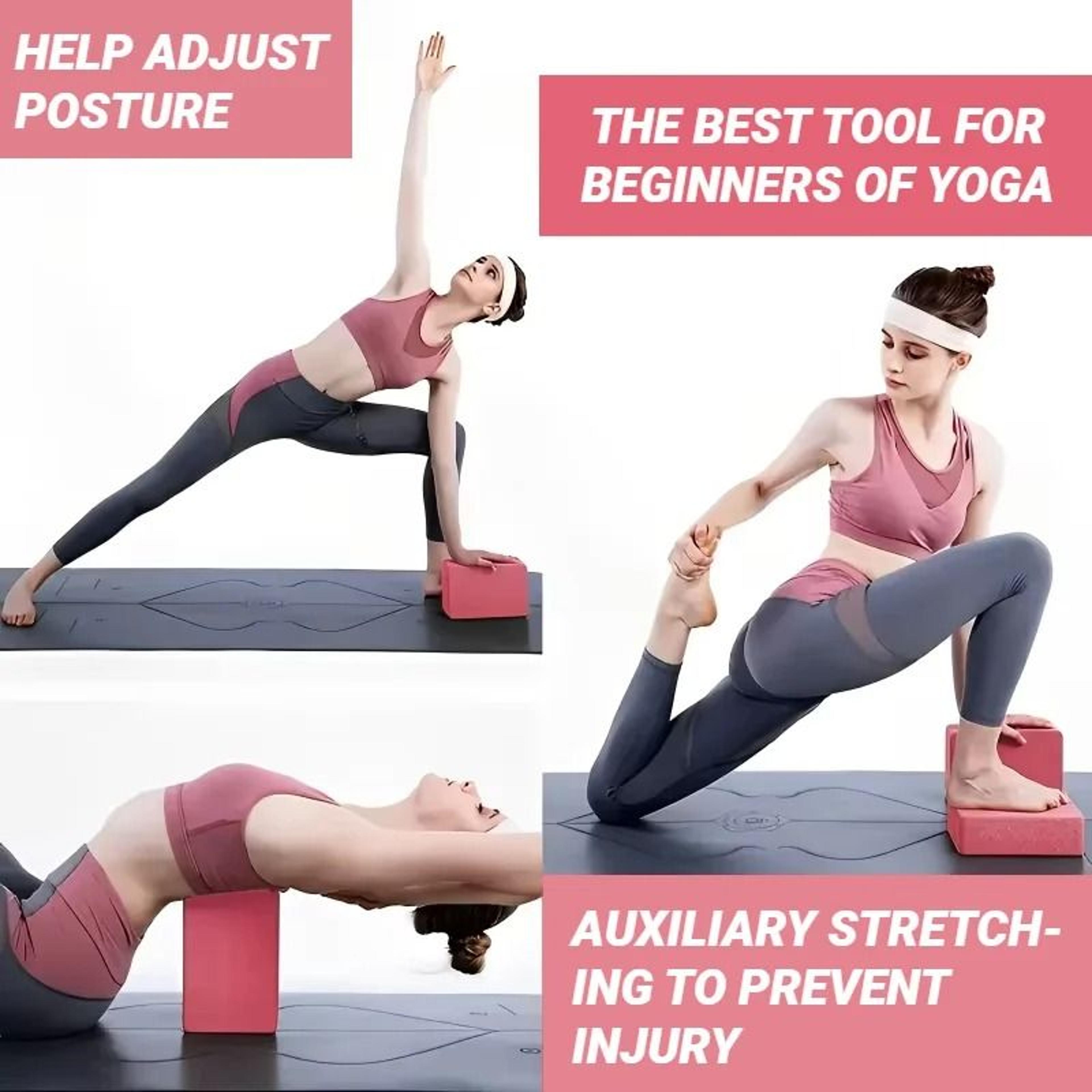 Yoga Foam Block For Stretching Balance And Pilates Training 3