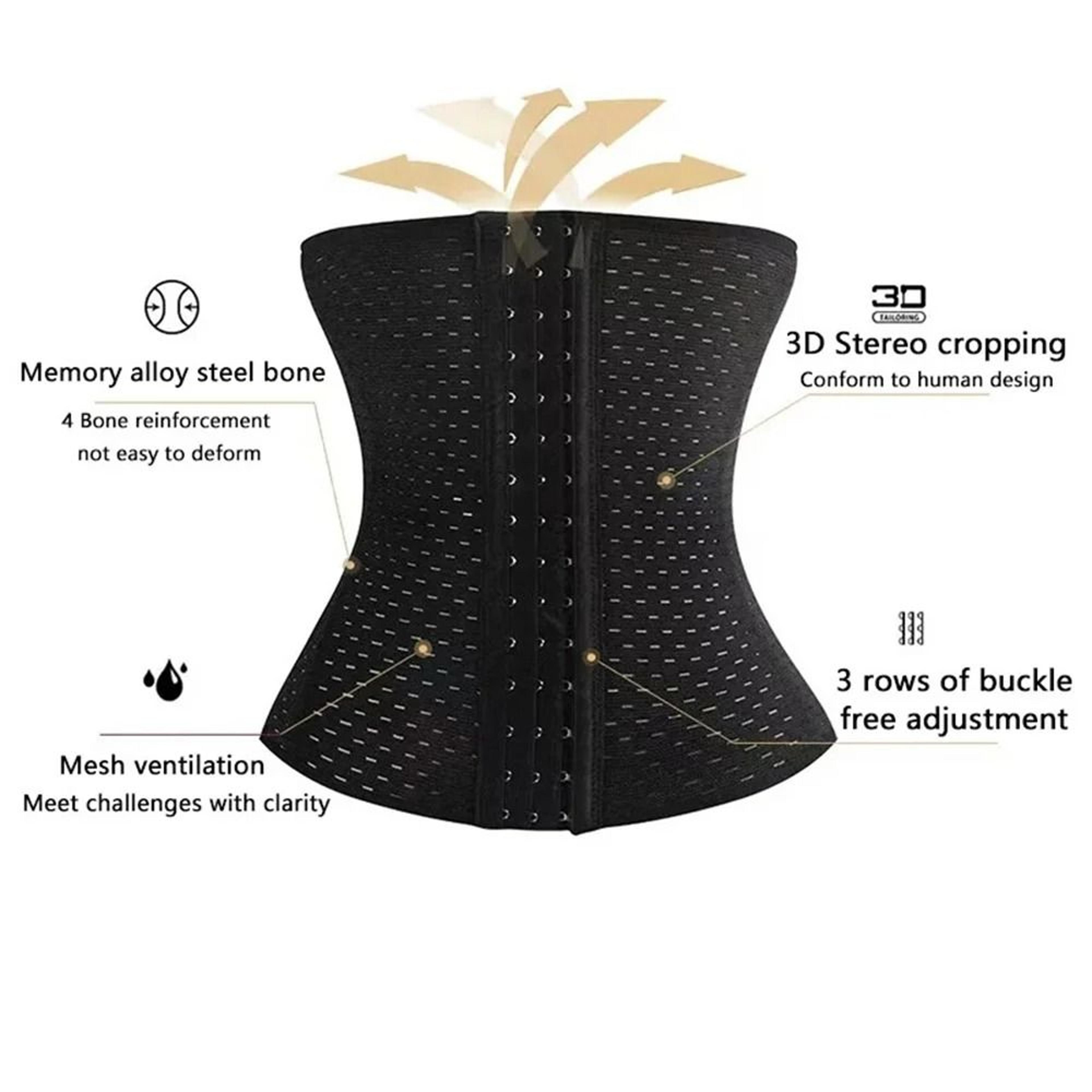 Womens Tummy Slimming Body Shapewear Belly Band Postpartum Waist Corset 1