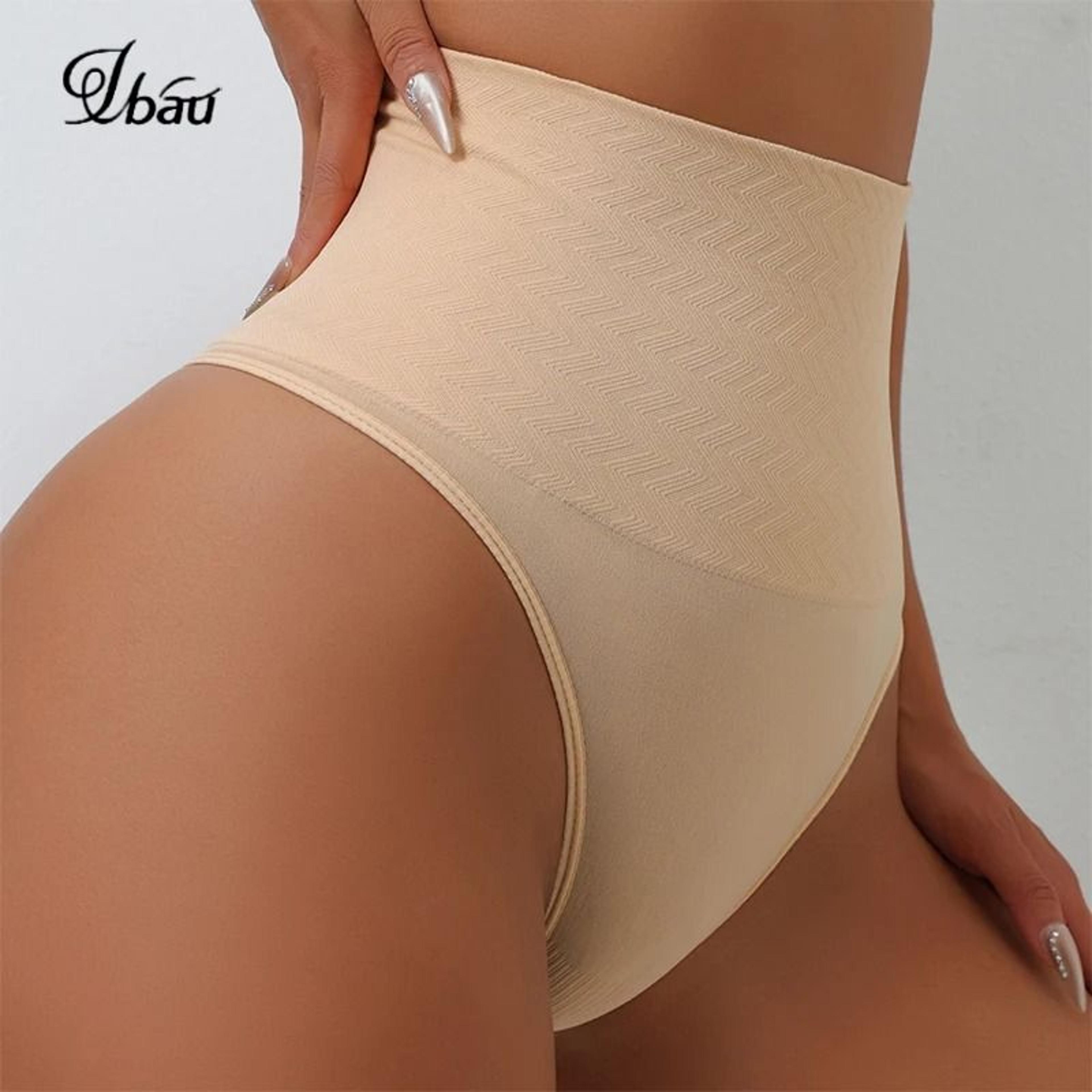 High Waist Seamless Women Thong Shaping Panty Tummy Control Underwear 0