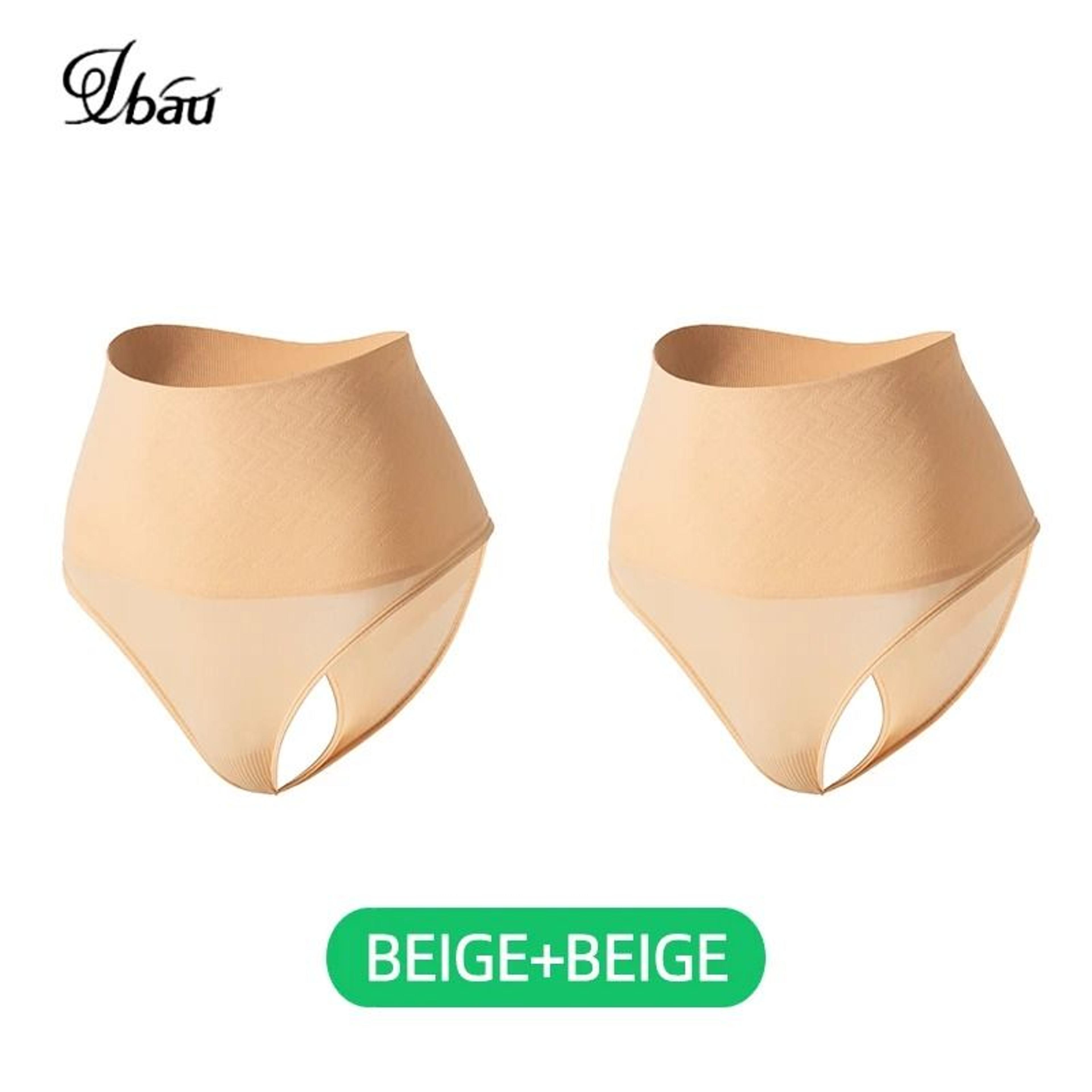 High Waist Seamless Women Thong Shaping Panty Tummy Control Underwear 9