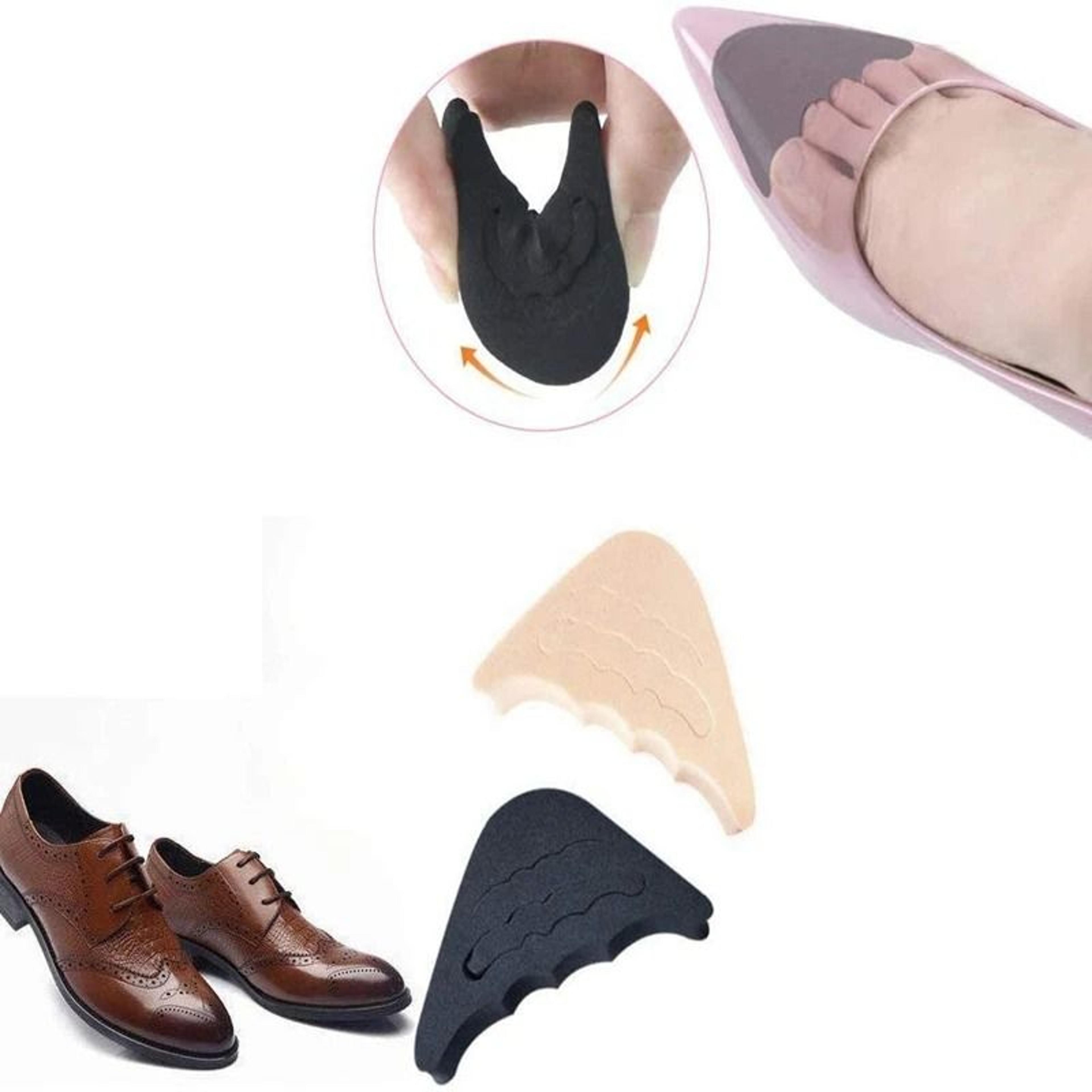 Soft Toe Plug Half Insole Reusable Shoe Filler Adjustable Foot Padding Inserts 2