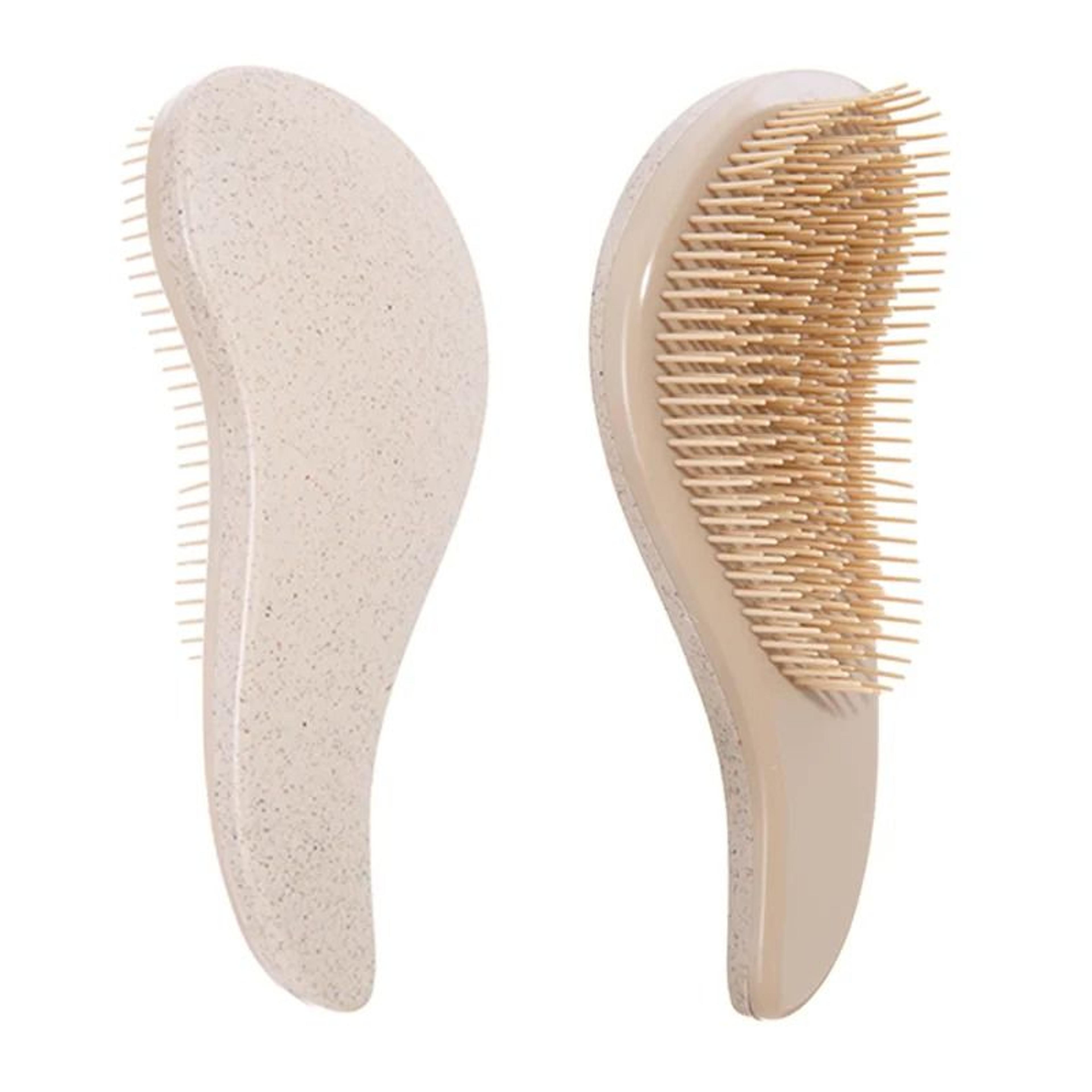 Magic Detangling Hairbrush Soft Wheat Straw Scalp Massage Anti Static Grooming Comb 9