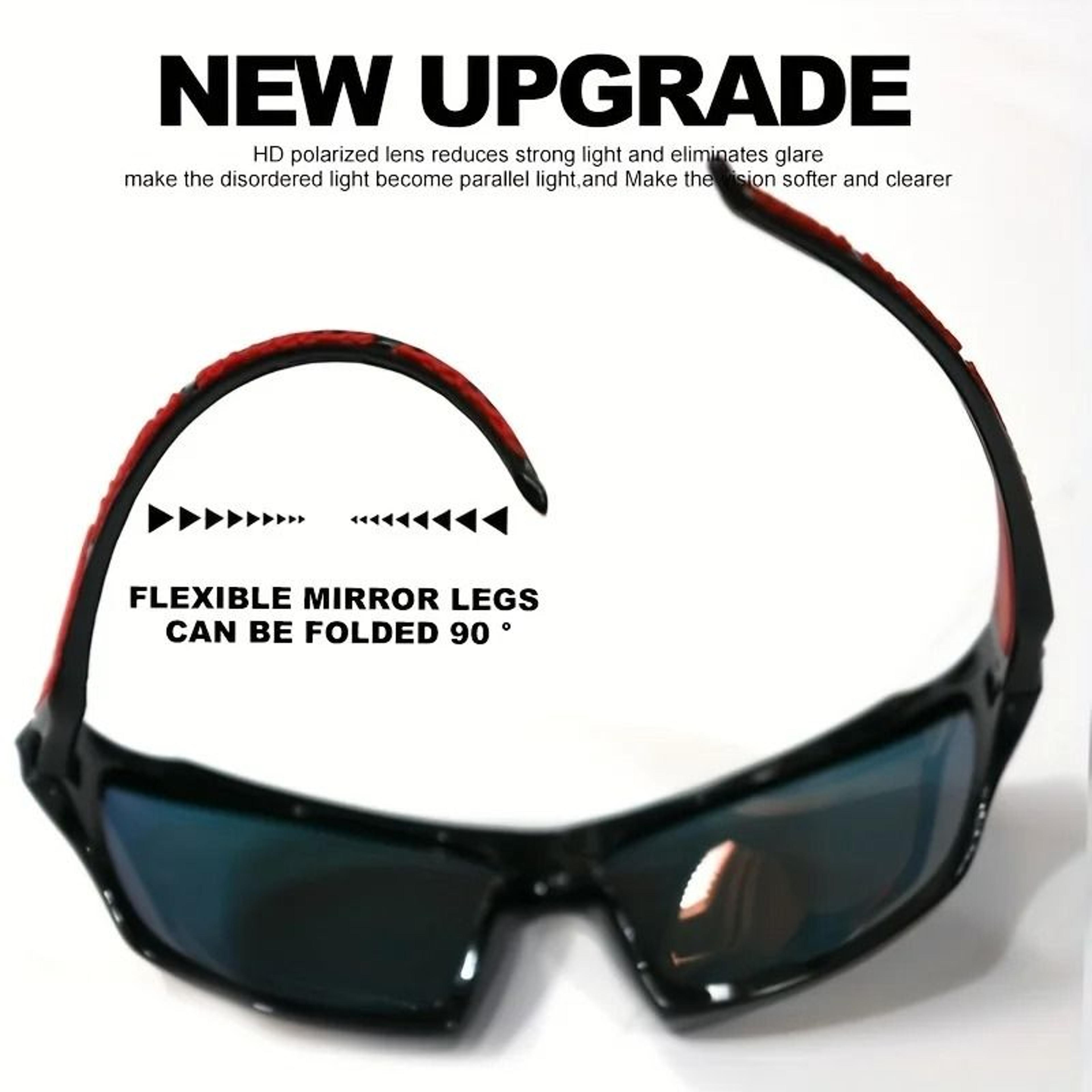 Sports Polarized Sunglasses Lightweight Night Vision For Men Cycling Driving Fishing 5