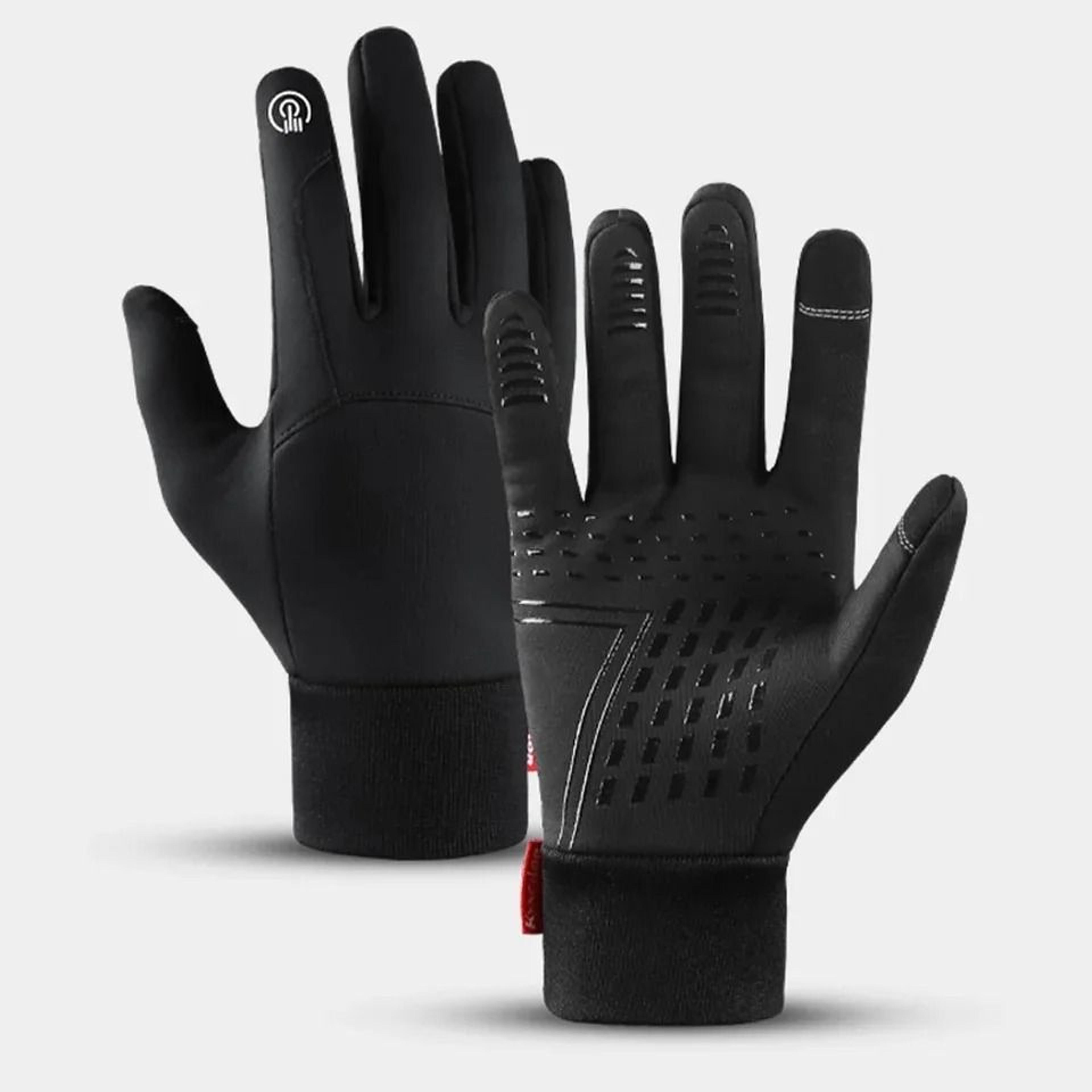 Winter Cycling Gloves Warm Touch Screen Non Slip Outdoor Sports Gloves For Men 0