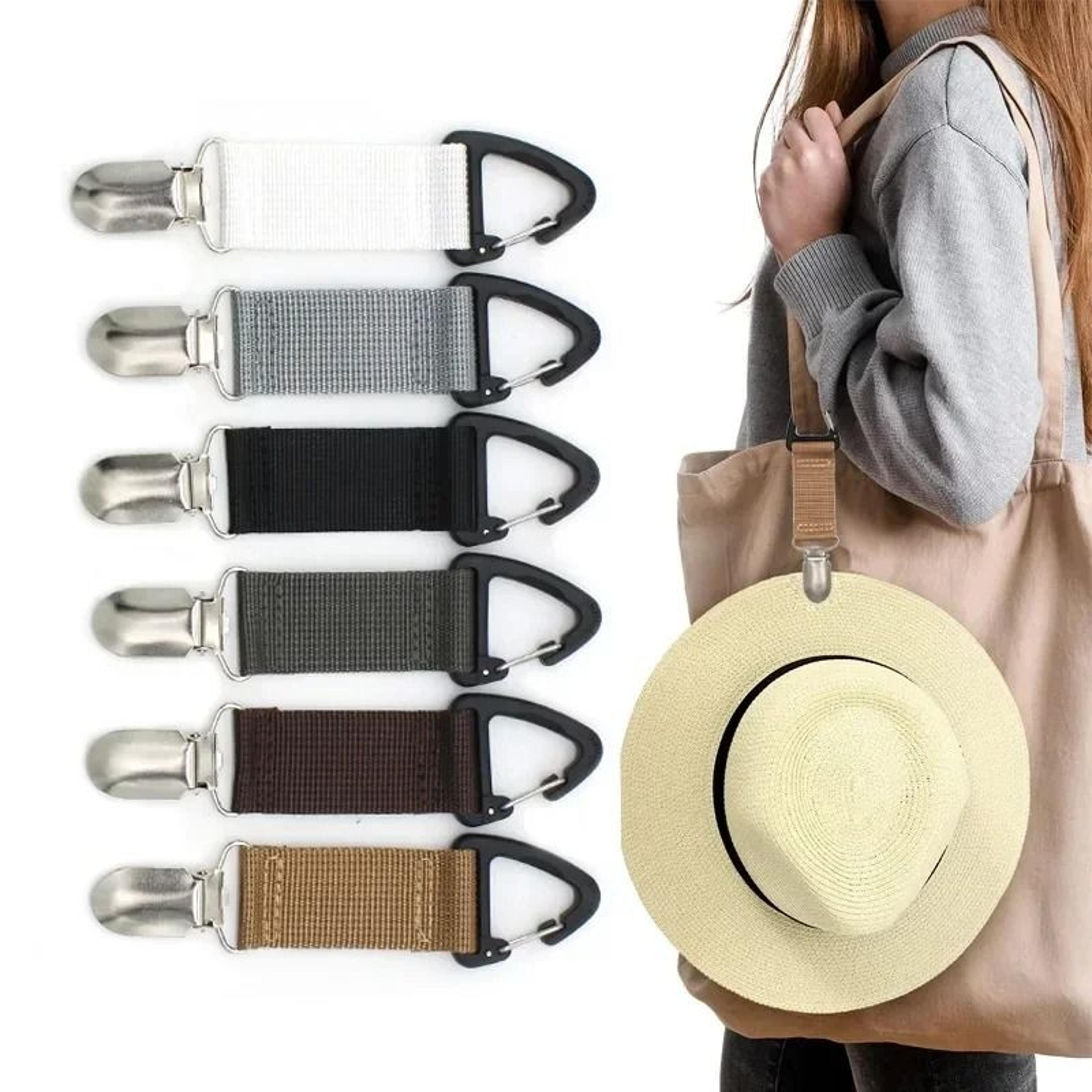 Outdoor Travel Hat Clip Portable Multi Purpose Bag Clip And Glove Organizer 0