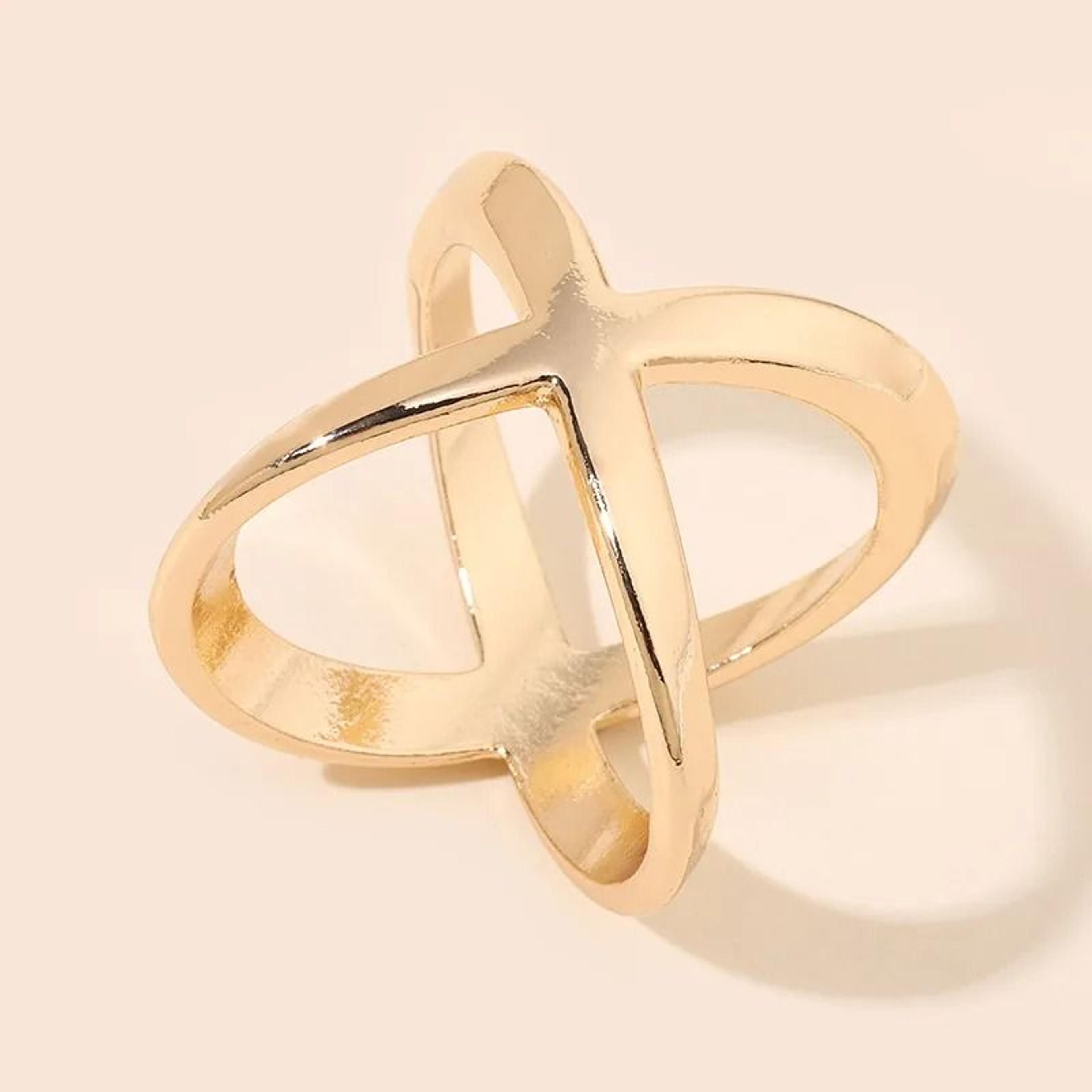 X Shaped Scarf Clips Elegant Silk Scarf Buckle Rings For Women 7