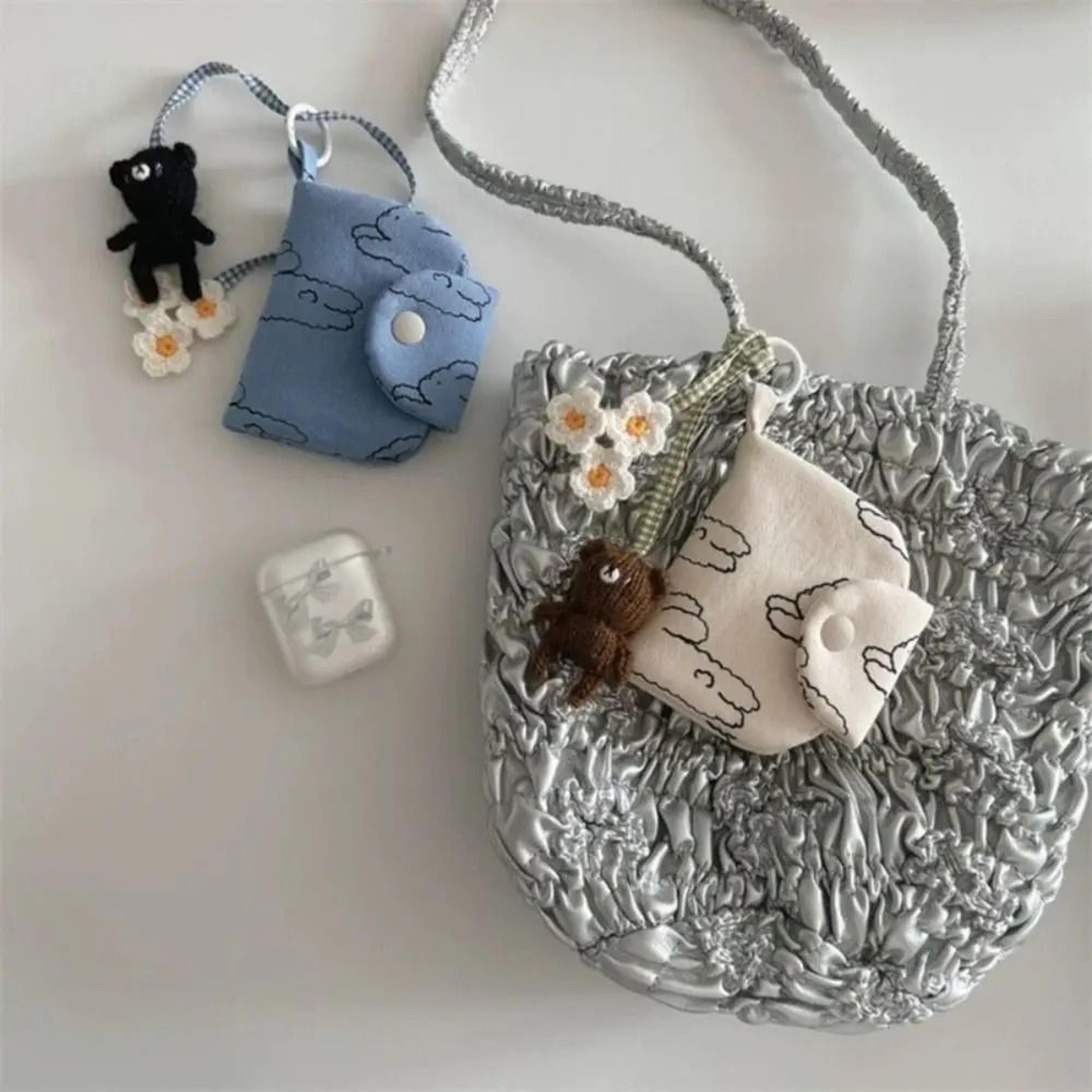Cute Floral Coin Purse Card Holder Small Storage Wallet For Girls 1