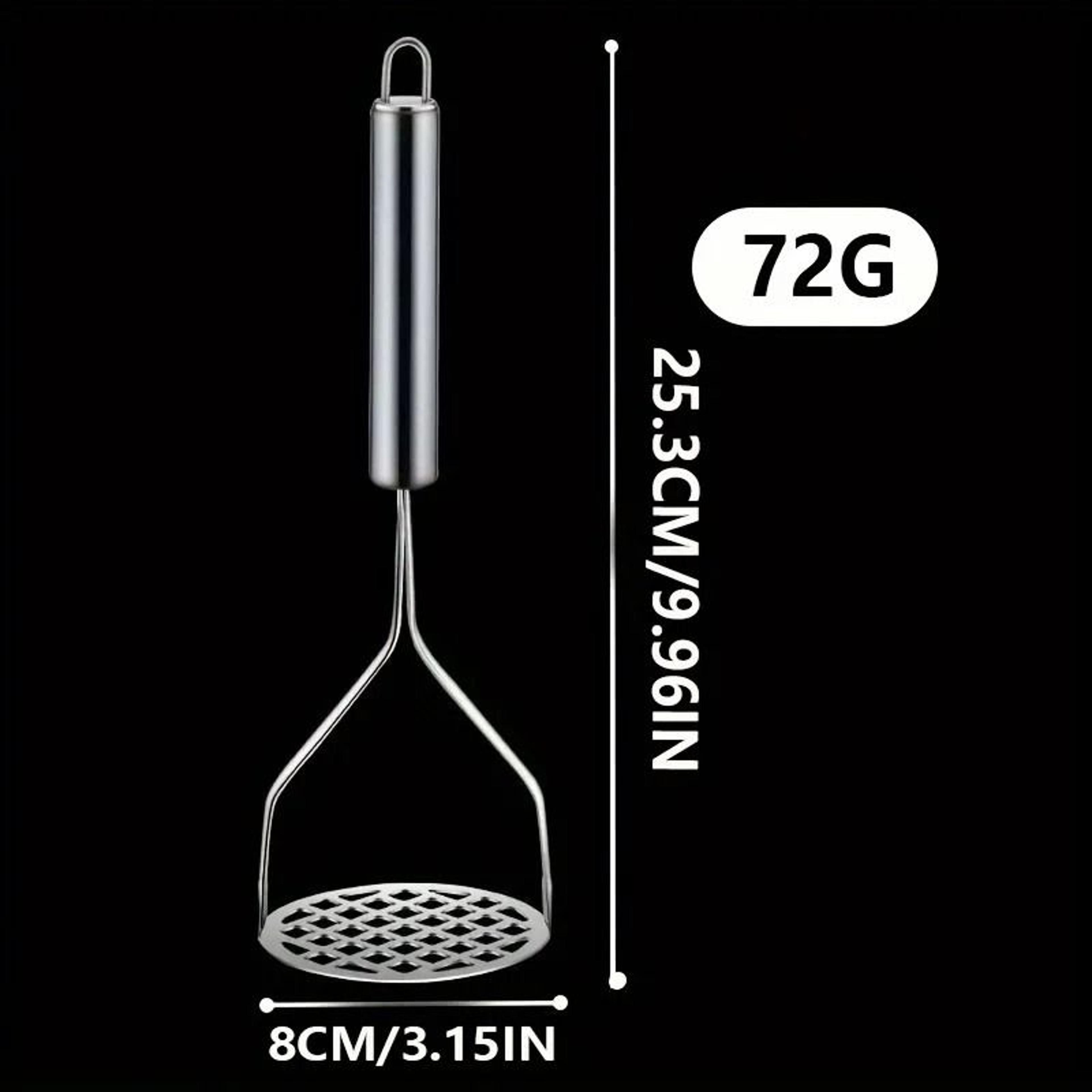 Stainless Steel Manual Potato Masher Fruit And Vegetable Crusher Kitchen Tool 4