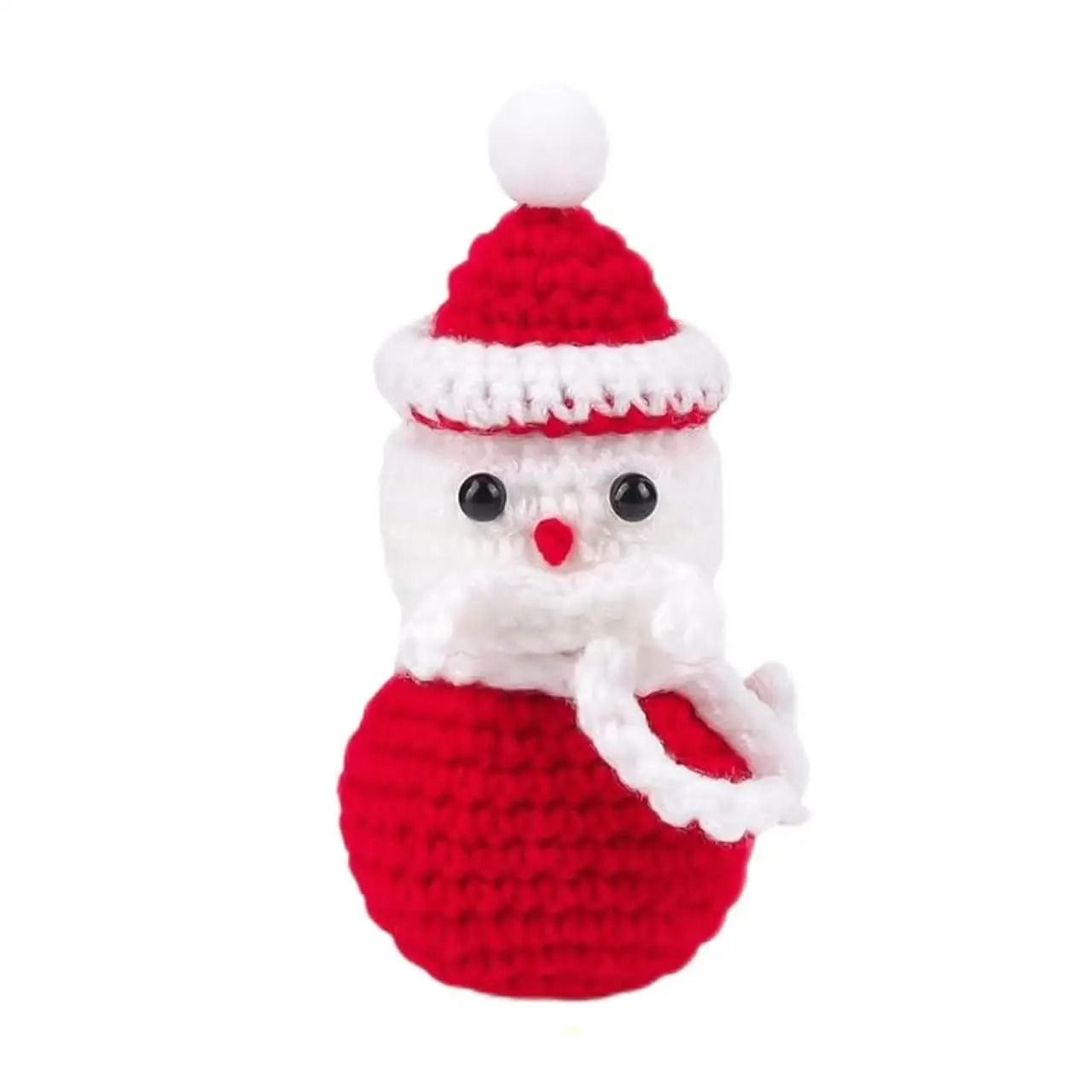 Mini Handmade Christmas Tree Crochet Decor Cheer Up Holiday Gift 8