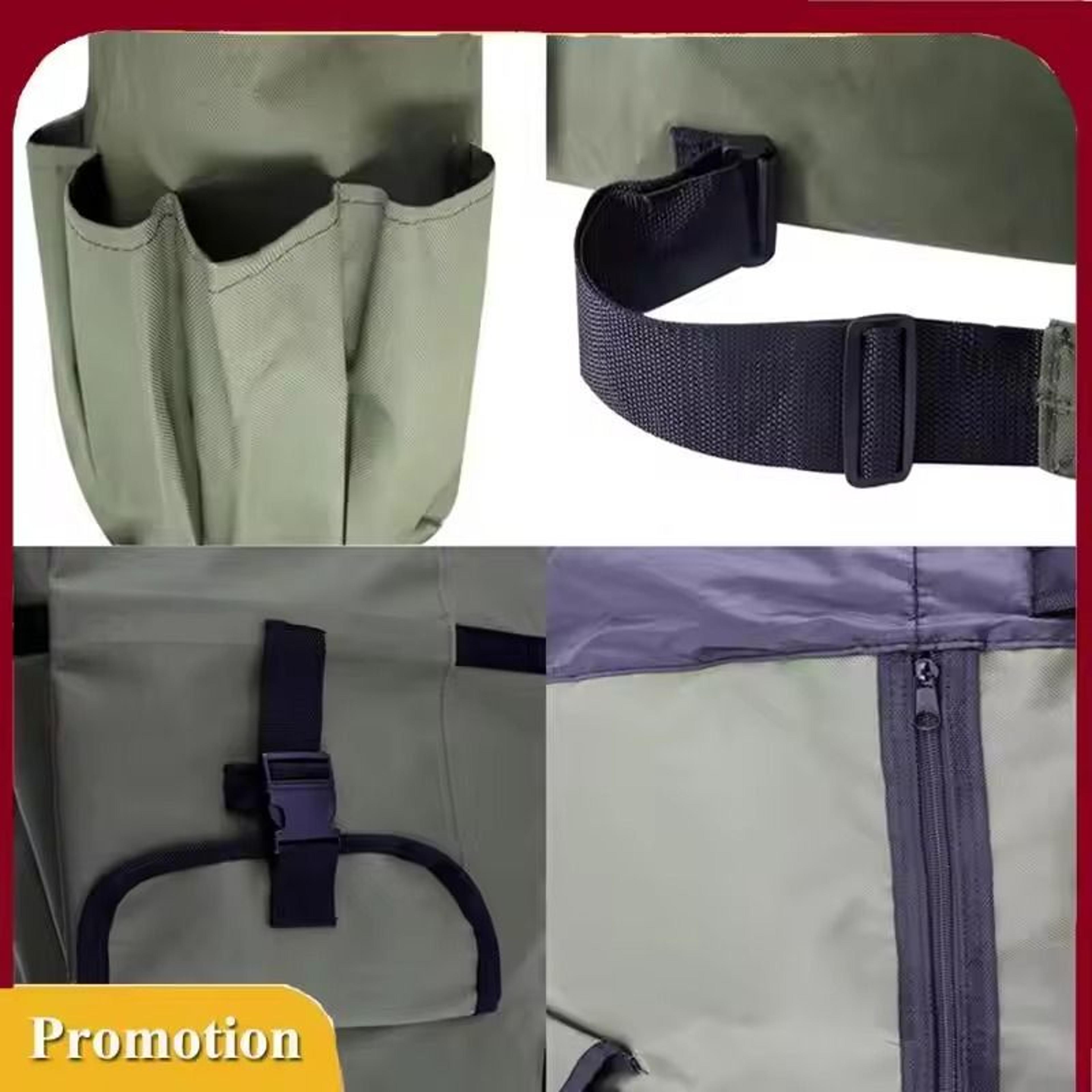 Multifunctional Fishing Rod Gear Storage Bag Oxford Cloth Carry Case 3