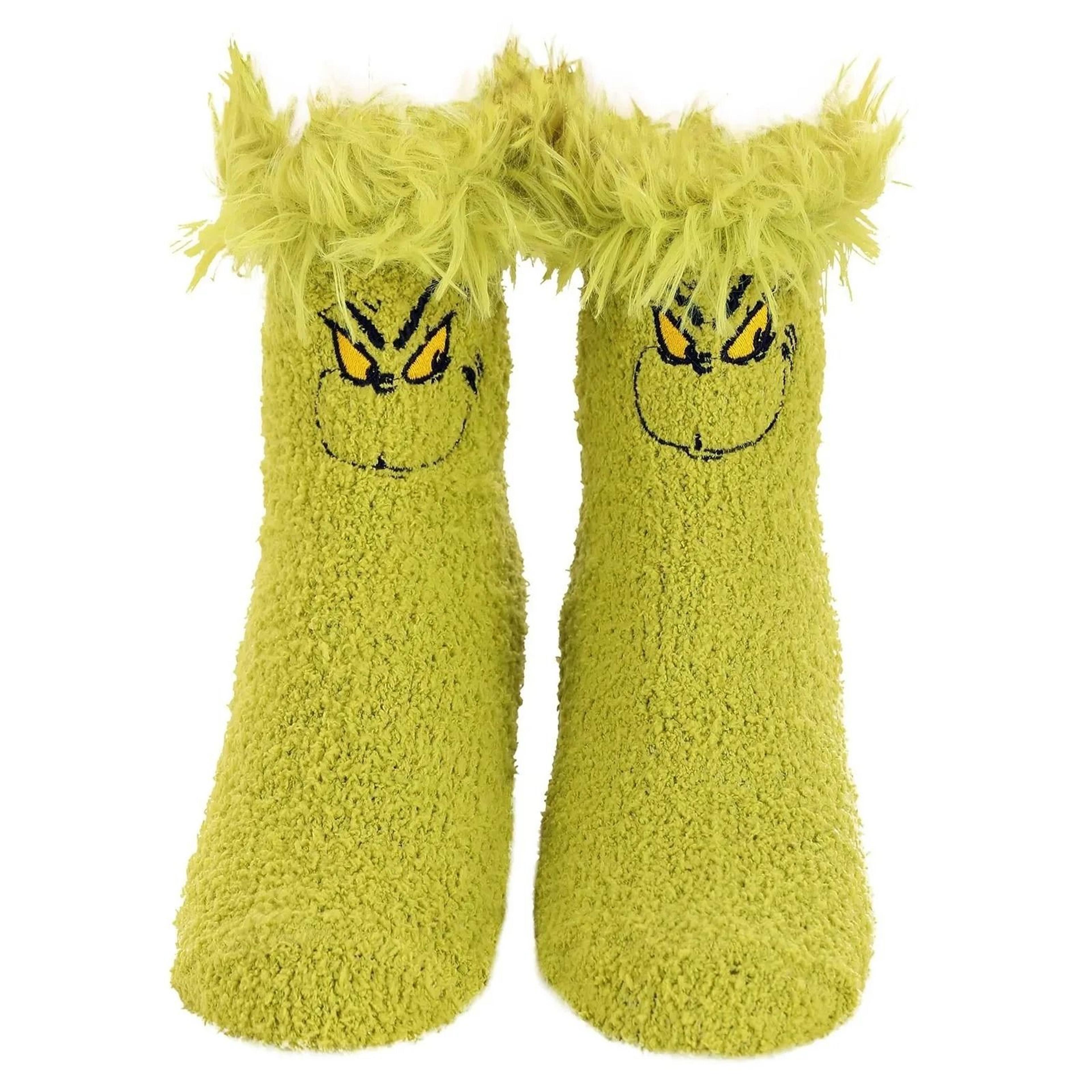 Green Christmas Stocking Knitted Holiday Decoration Hanging Ornament For Home And Tree 1