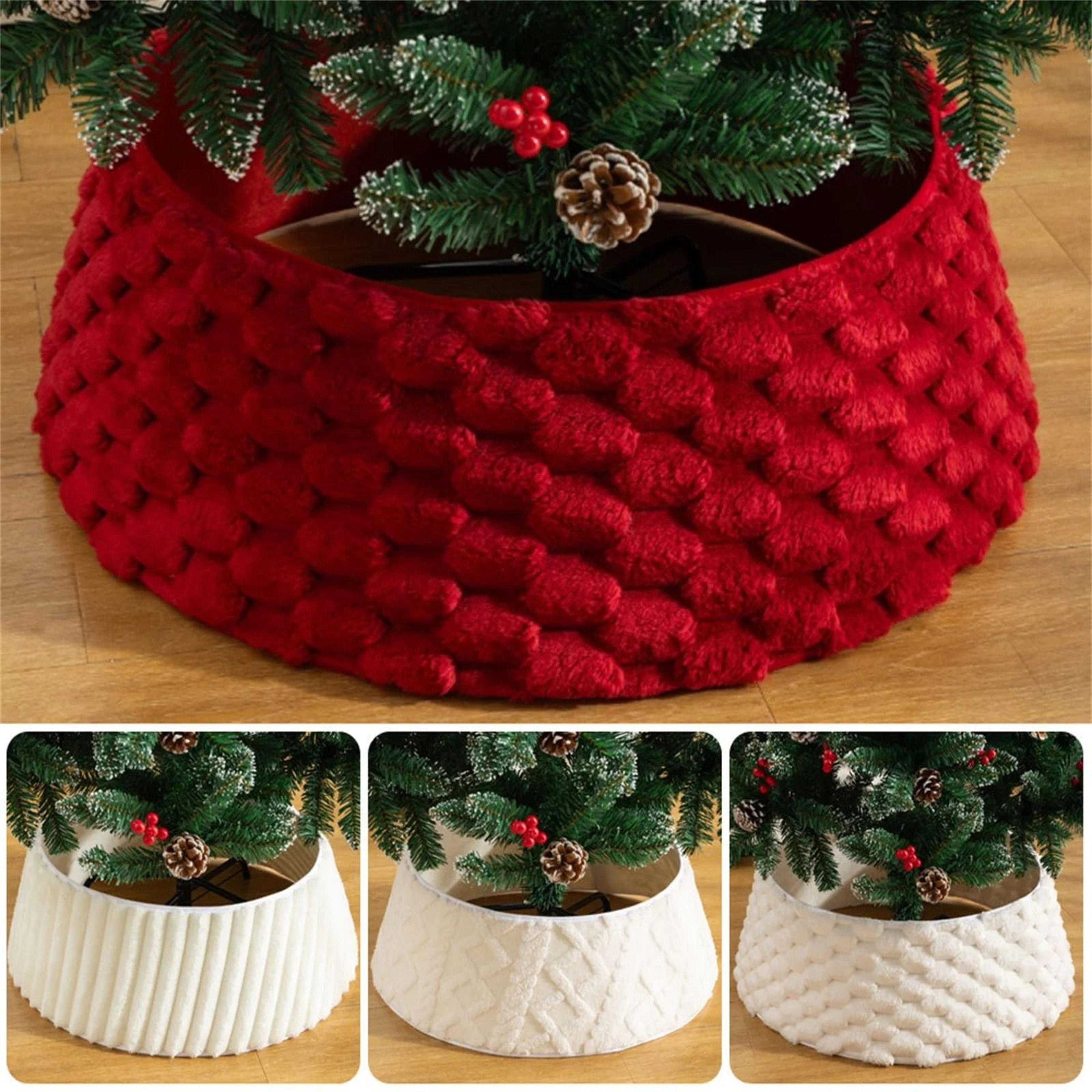 Christmas Tree Collar Felt Decorative Surround For Holiday Display 0
