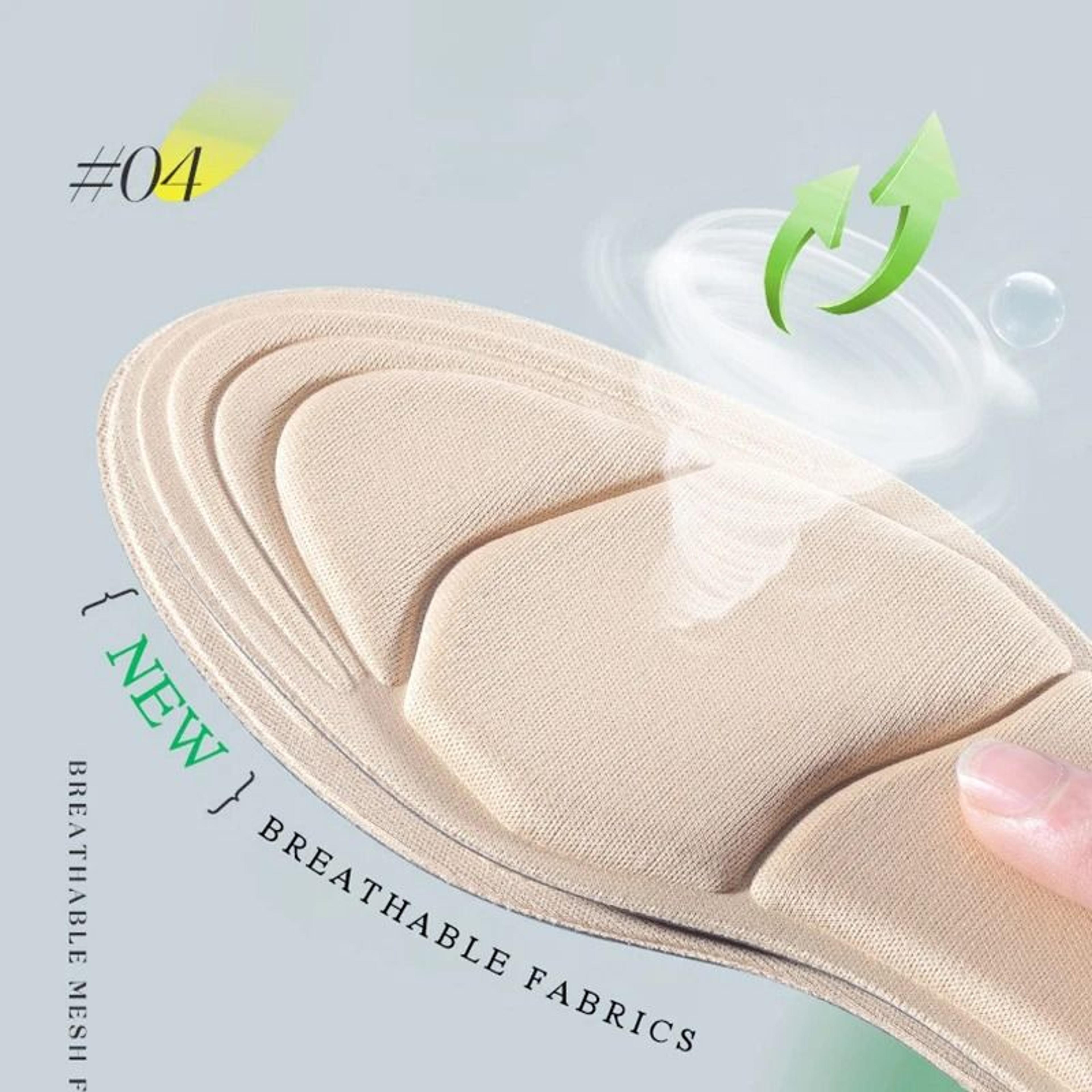 Memory Foam High Heel Insoles For Cushioning And Non Slip Heel Protection 2