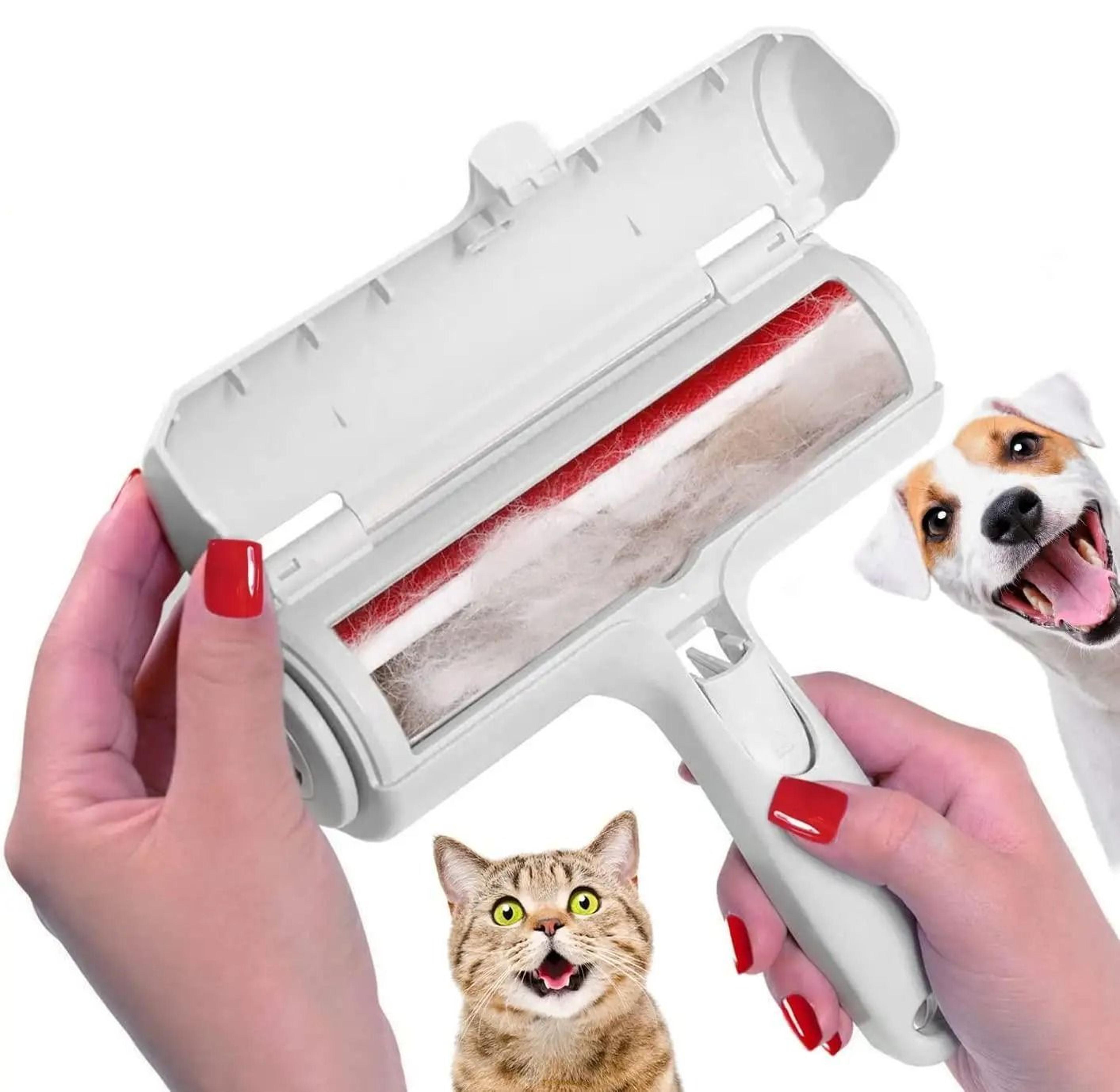 Pet Hair Remover Roller With Self Cleaning Base 0