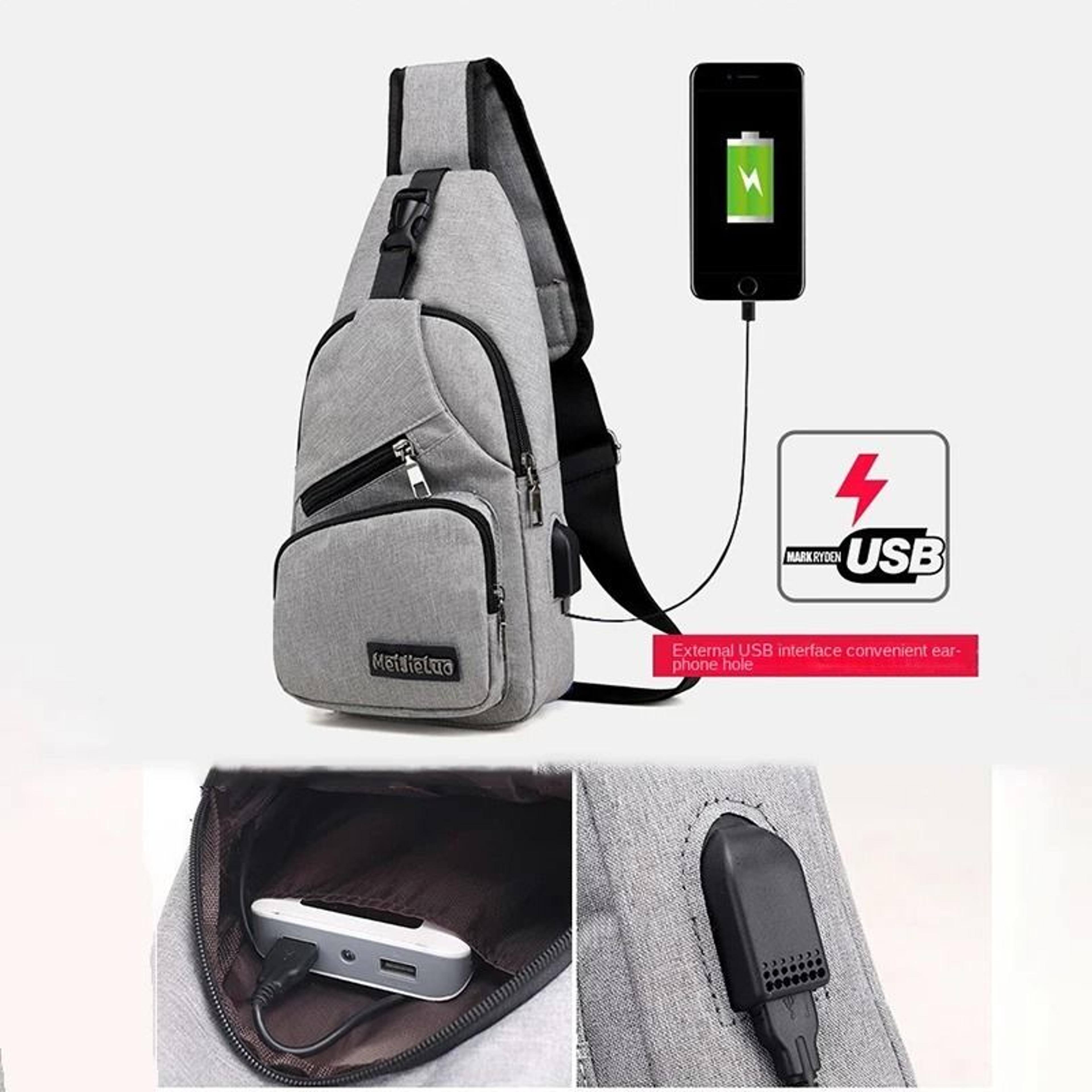 Fashion Casual Crossbody Shoulder Bag For Men 2