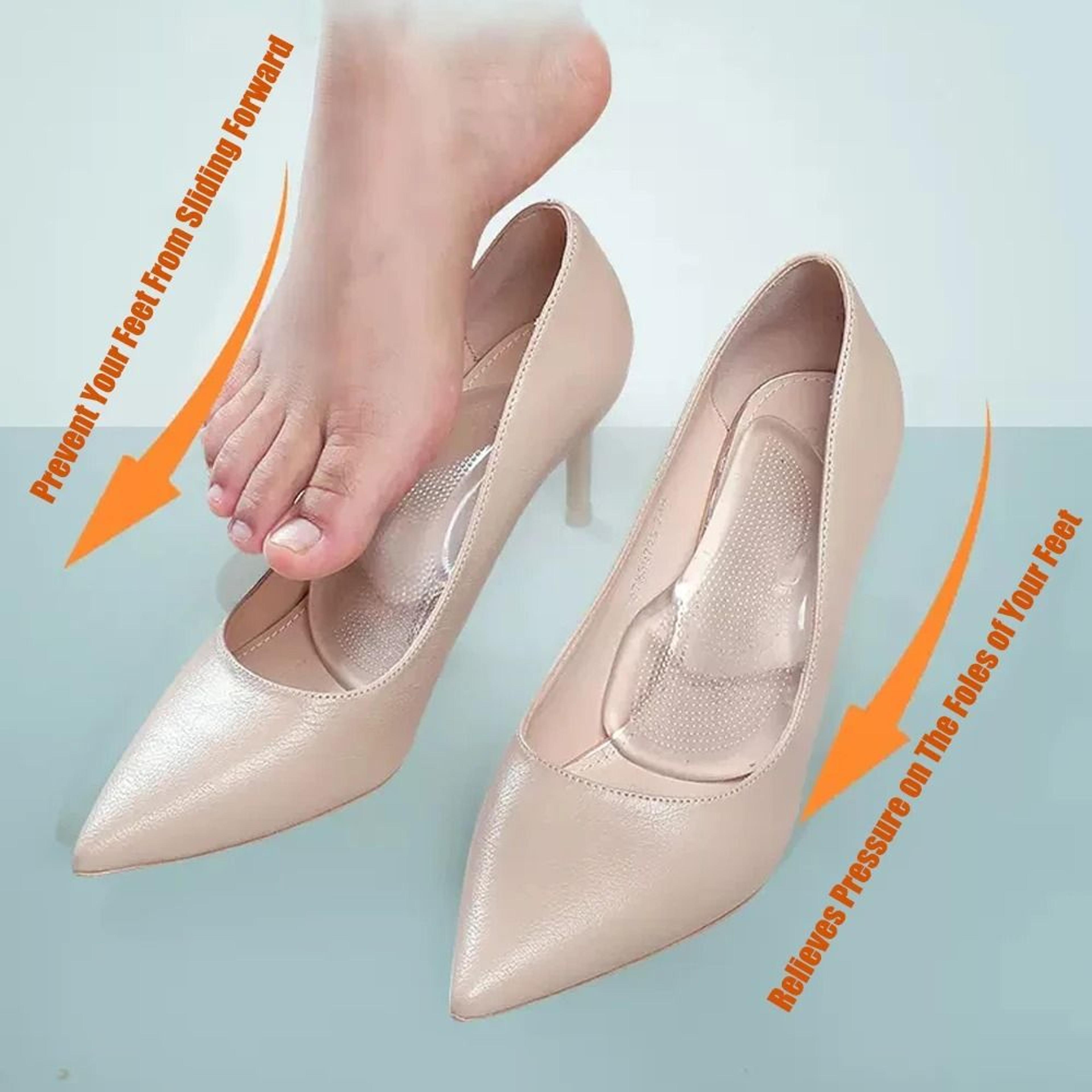 Silicone Gel Orthopedic Insoles For Women Flat Feet And Arch Support 4