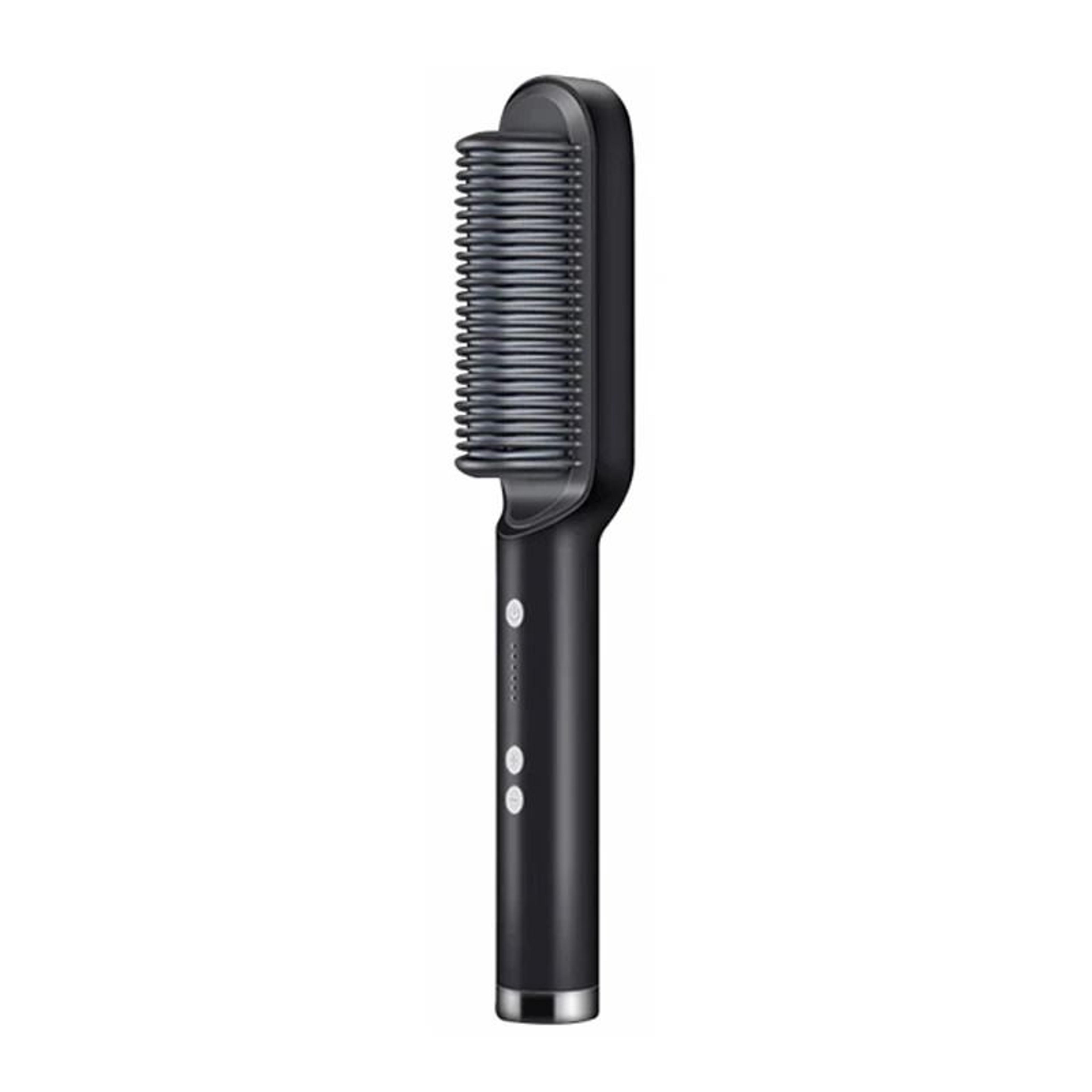 Electric Hair Straightener Brush Professional Fast Heating Ceramic Styling Brush 7