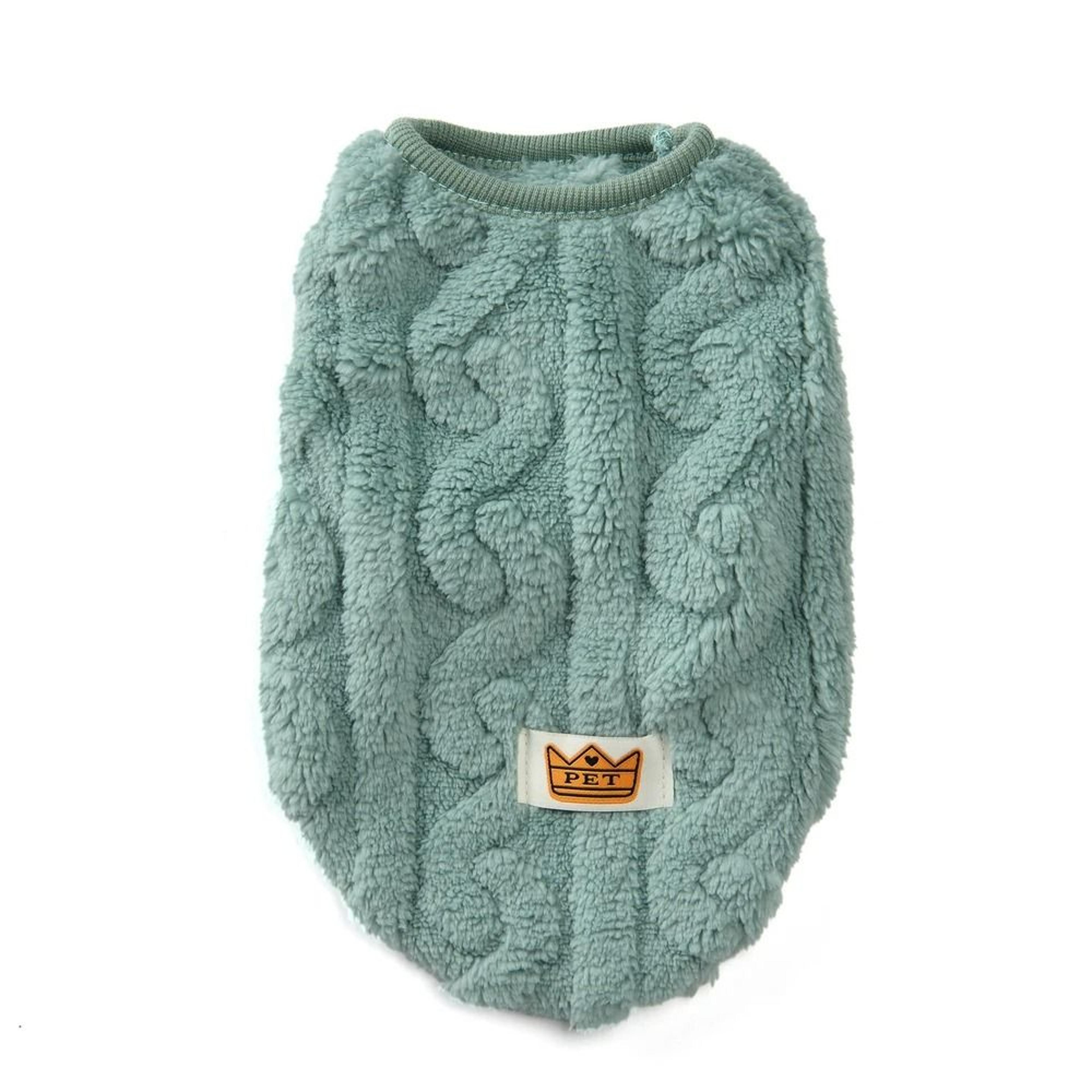 Fleece Warm Dog Vest Soft Cozy Sleeveless Winter Pet Overall 8