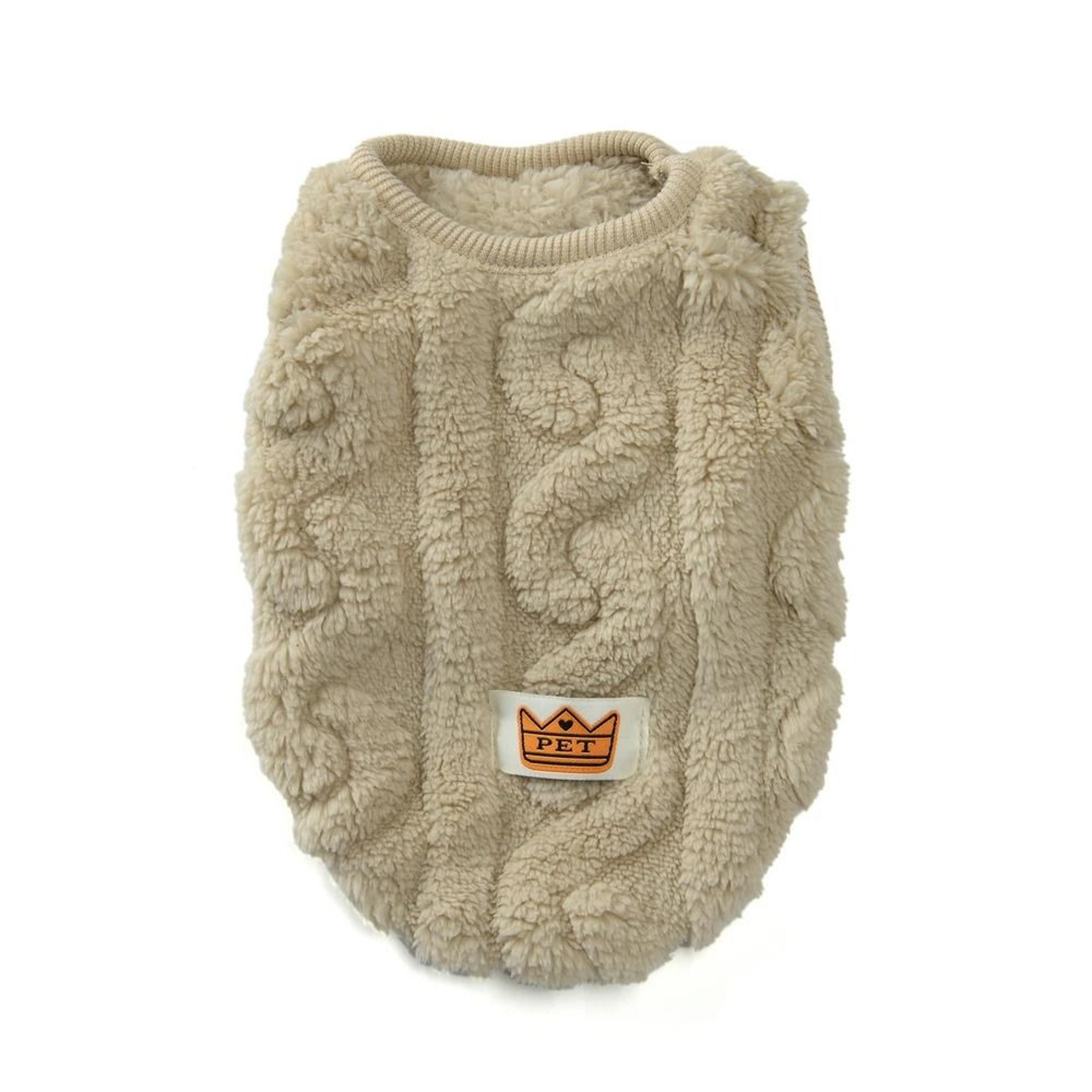 Fleece Warm Dog Vest Soft Cozy Sleeveless Winter Pet Overall 7