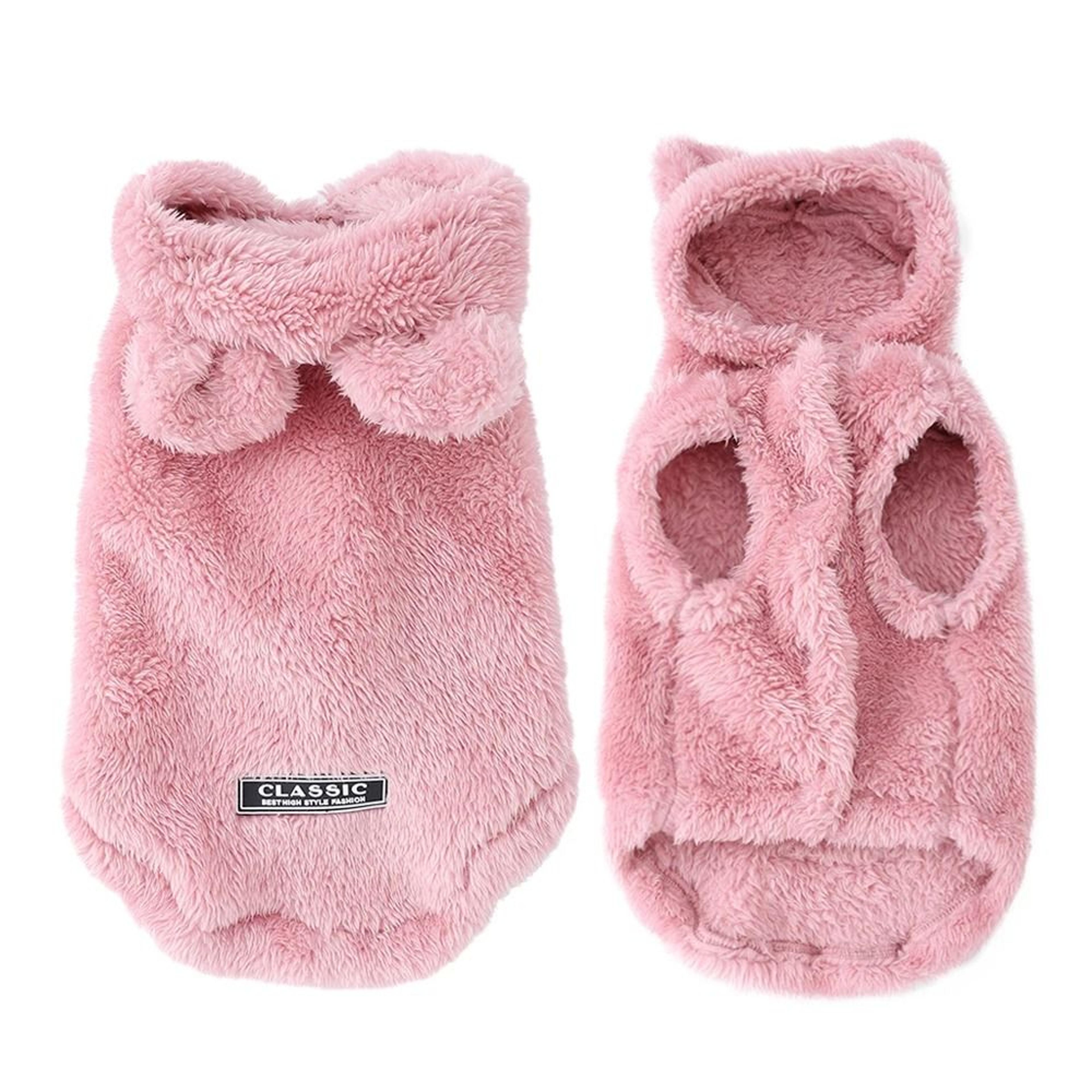 Winter Pet Puppy Hoodie Sweater Warm Fleece Dog Coat For Small And Medium Pets 5