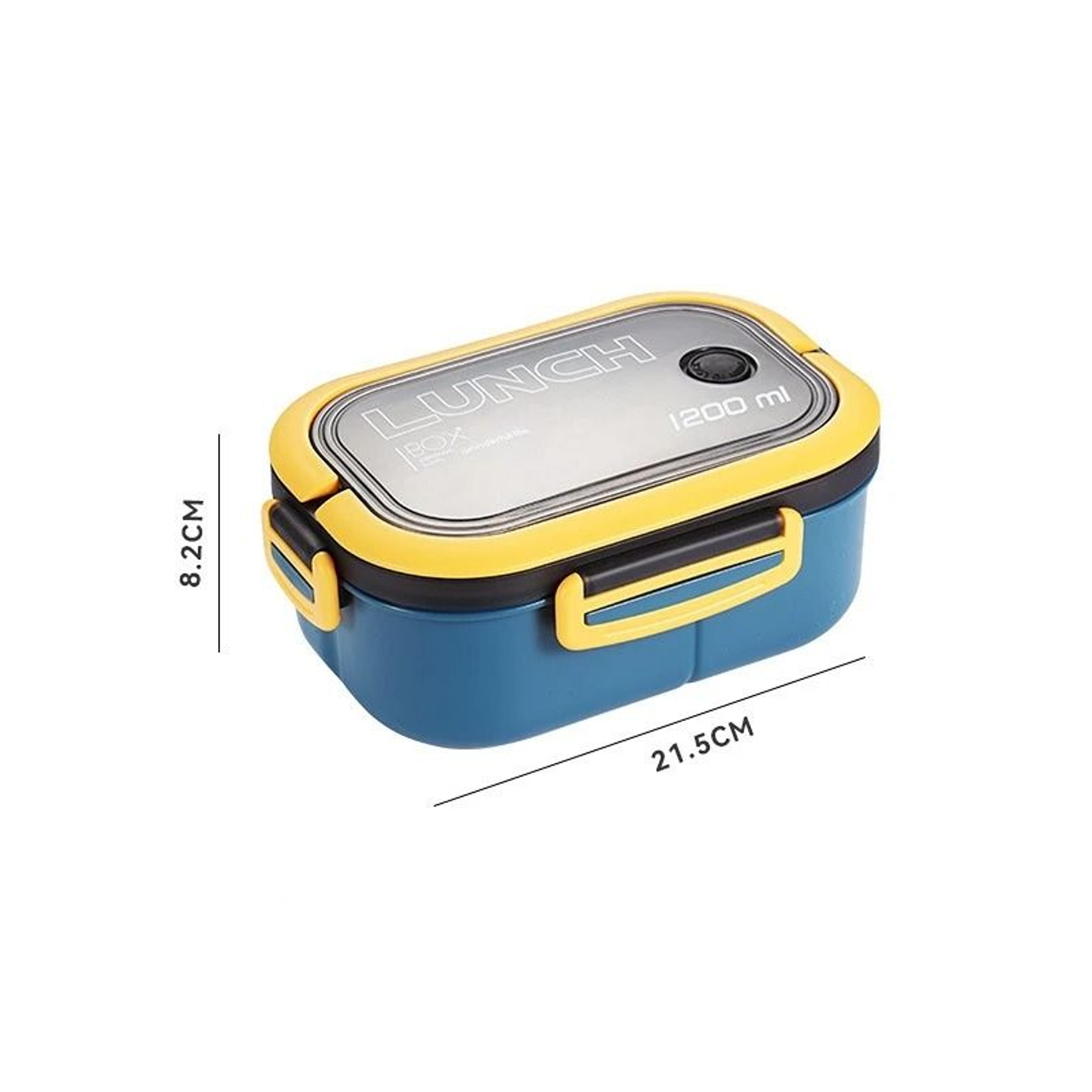 High Capacity Bento Lunch Box Two Layer Leakproof Food Container 8