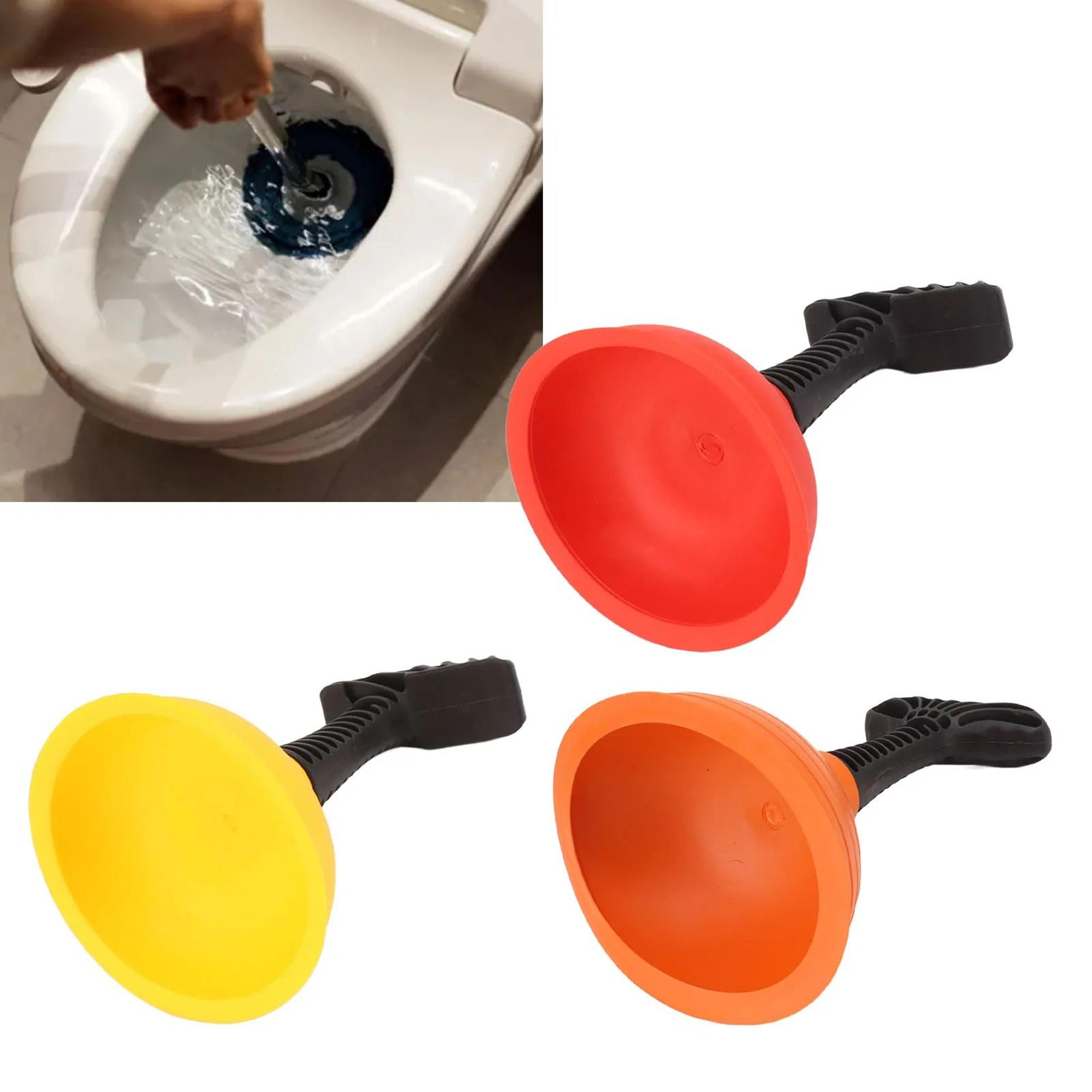 Bathroom Cup Plunger Powerful Slip Proof Handle Small Drain Plunger For Toilet And Sink 0