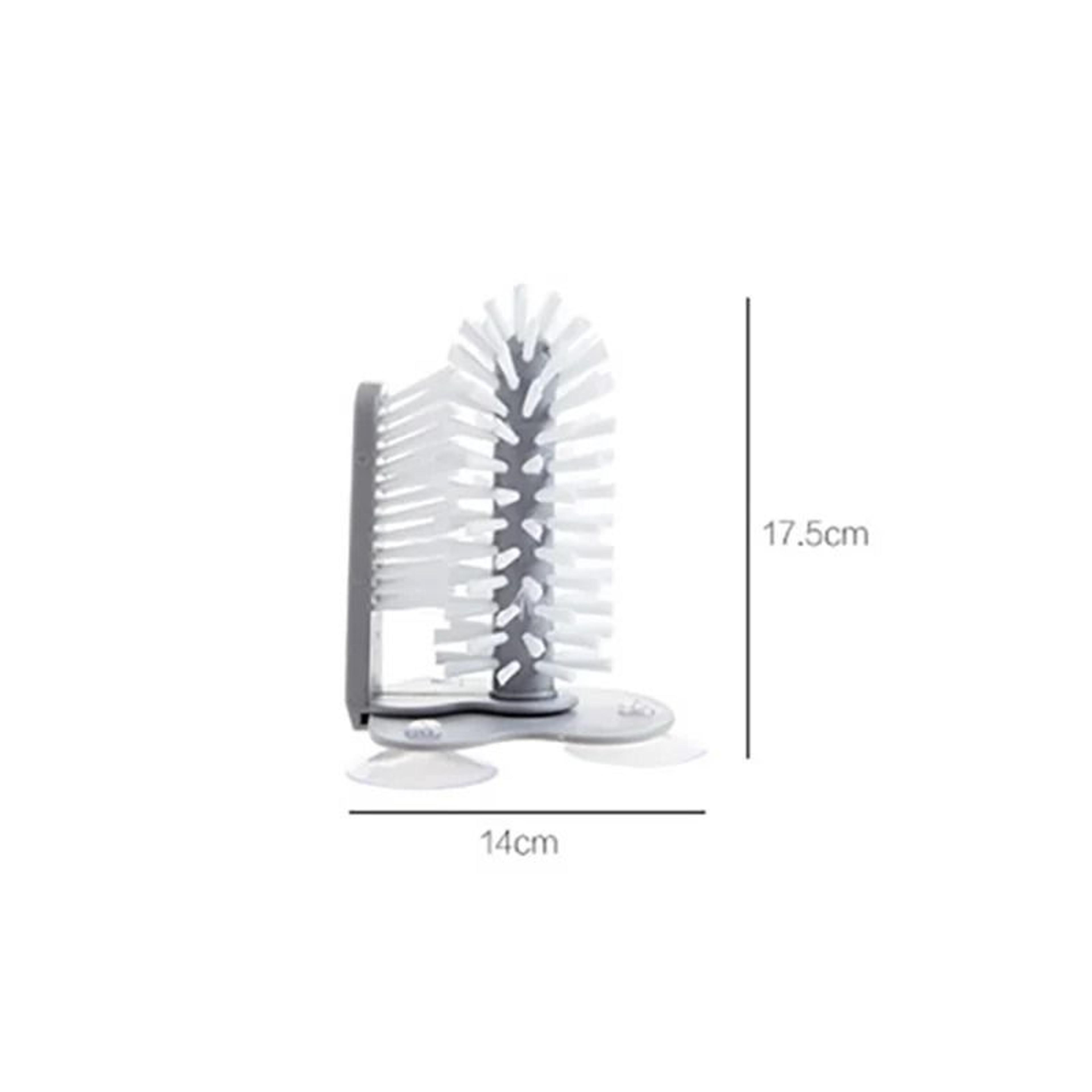 Cup Scrubber Glass Cleaner Suction Base Bottle Cleaning Brush 1