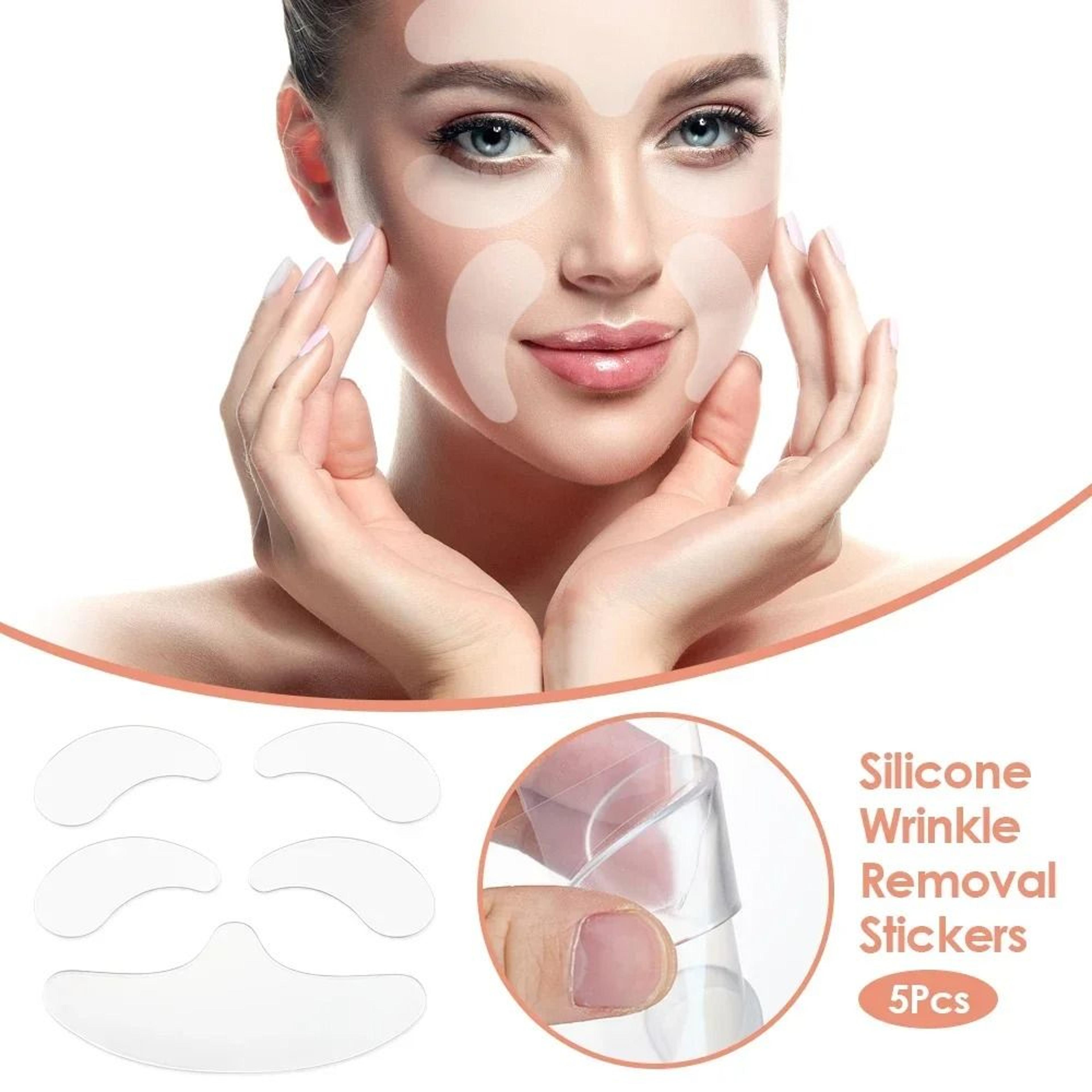 Reusable Silicone Wrinkle Patches For Forehead Eyes And Neck Anti Aging Skin Smoothing Pads 4
