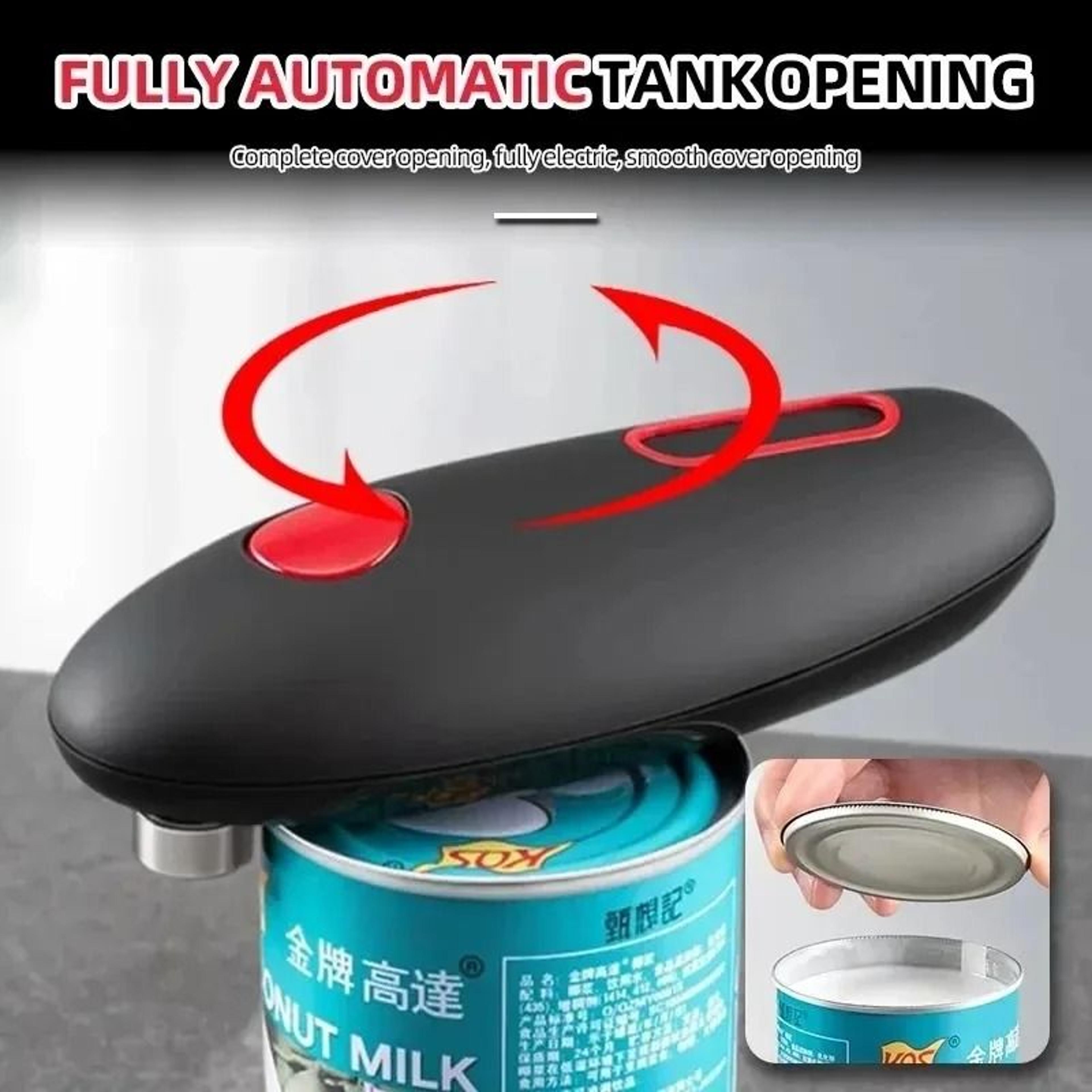 Automatic Electric Can Opener Portable One Touch Jar And Bottle Opener 3