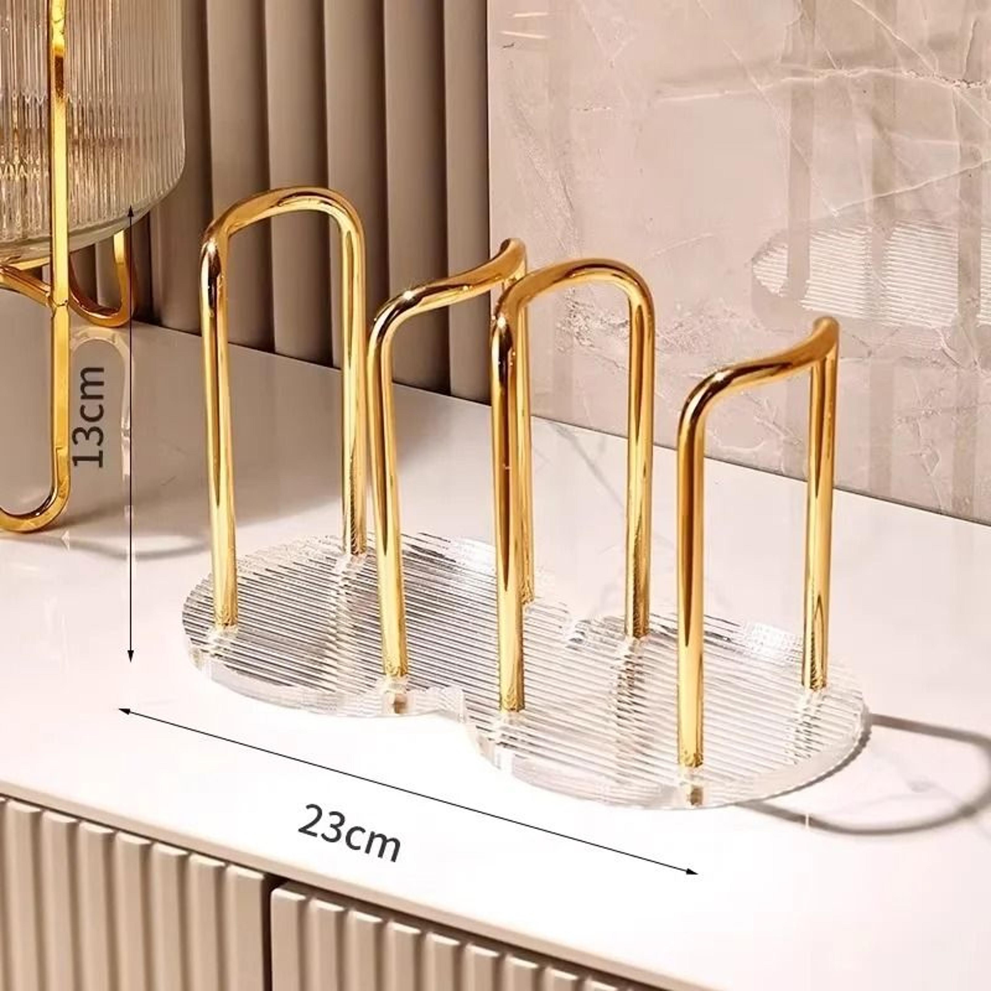 Home Storage Rack Luxury Disposable Cup Storage Rack Water Tea Cup Dispenser Rack 8