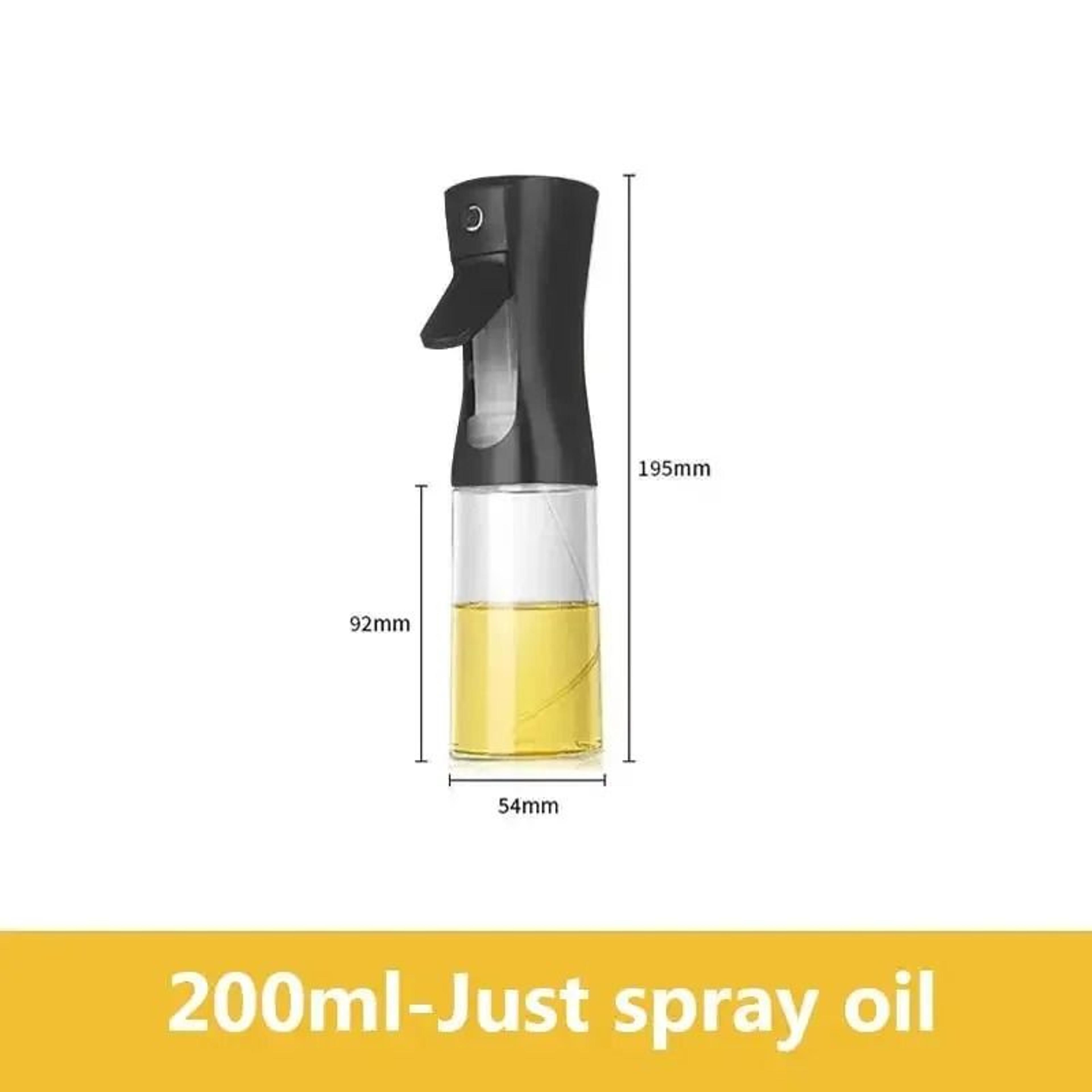 Press Type Glass Oil Spray Bottle For Cooking Baking And BBQ 6