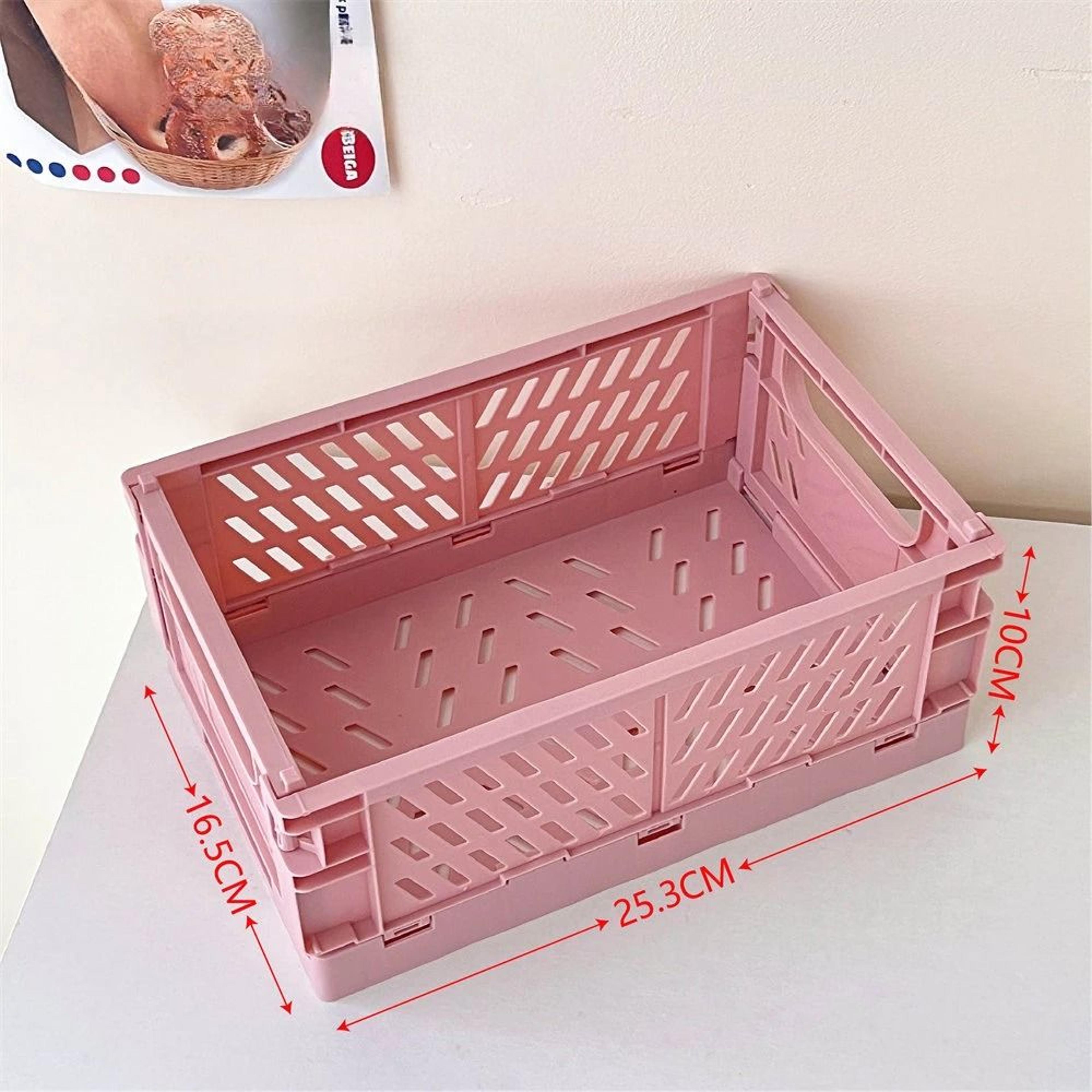 Folding Plastic Storage Box Organizer 10