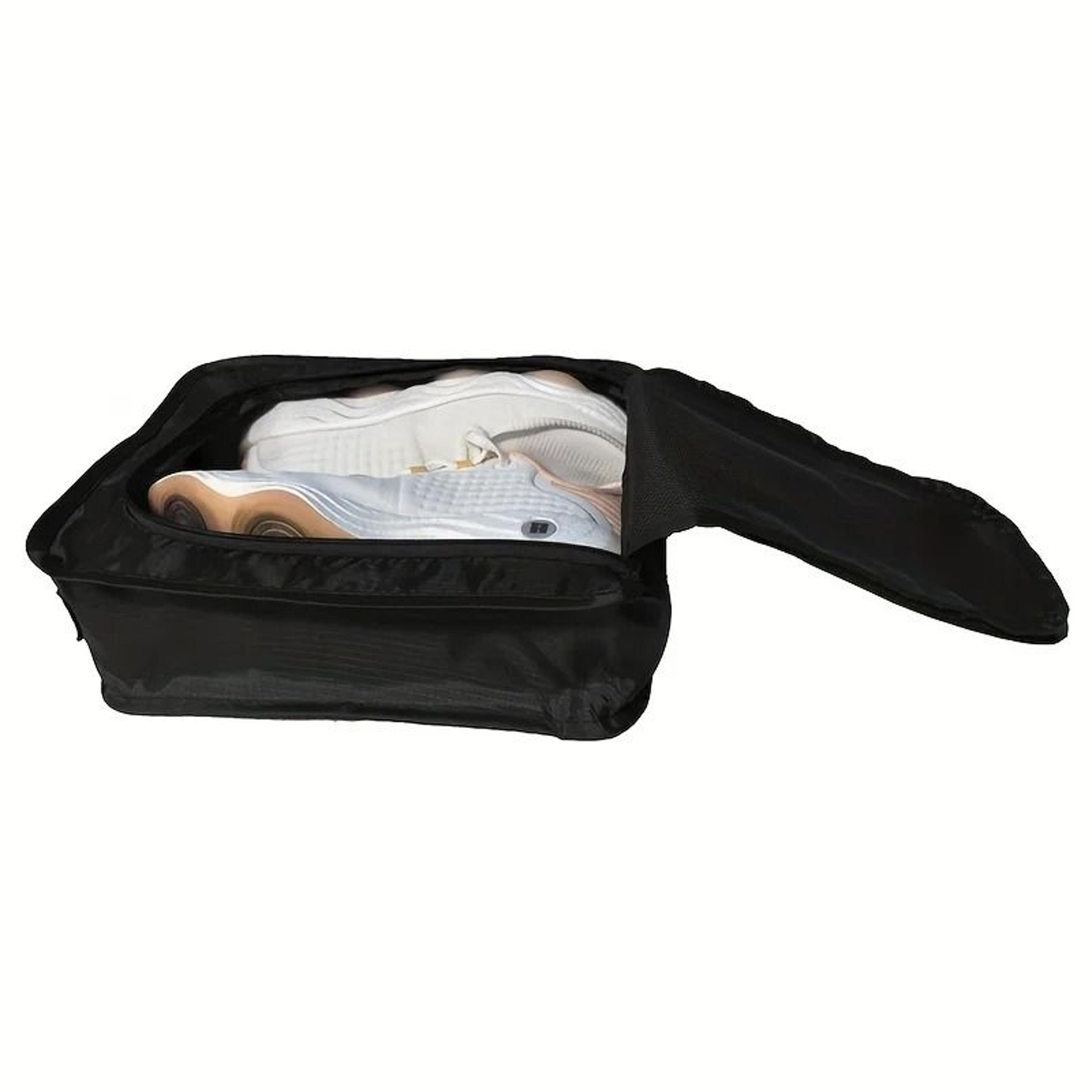 Portable Folding Travel Shoe Bag With Waterproof Nylon Mesh For Beach And Storage Use 1