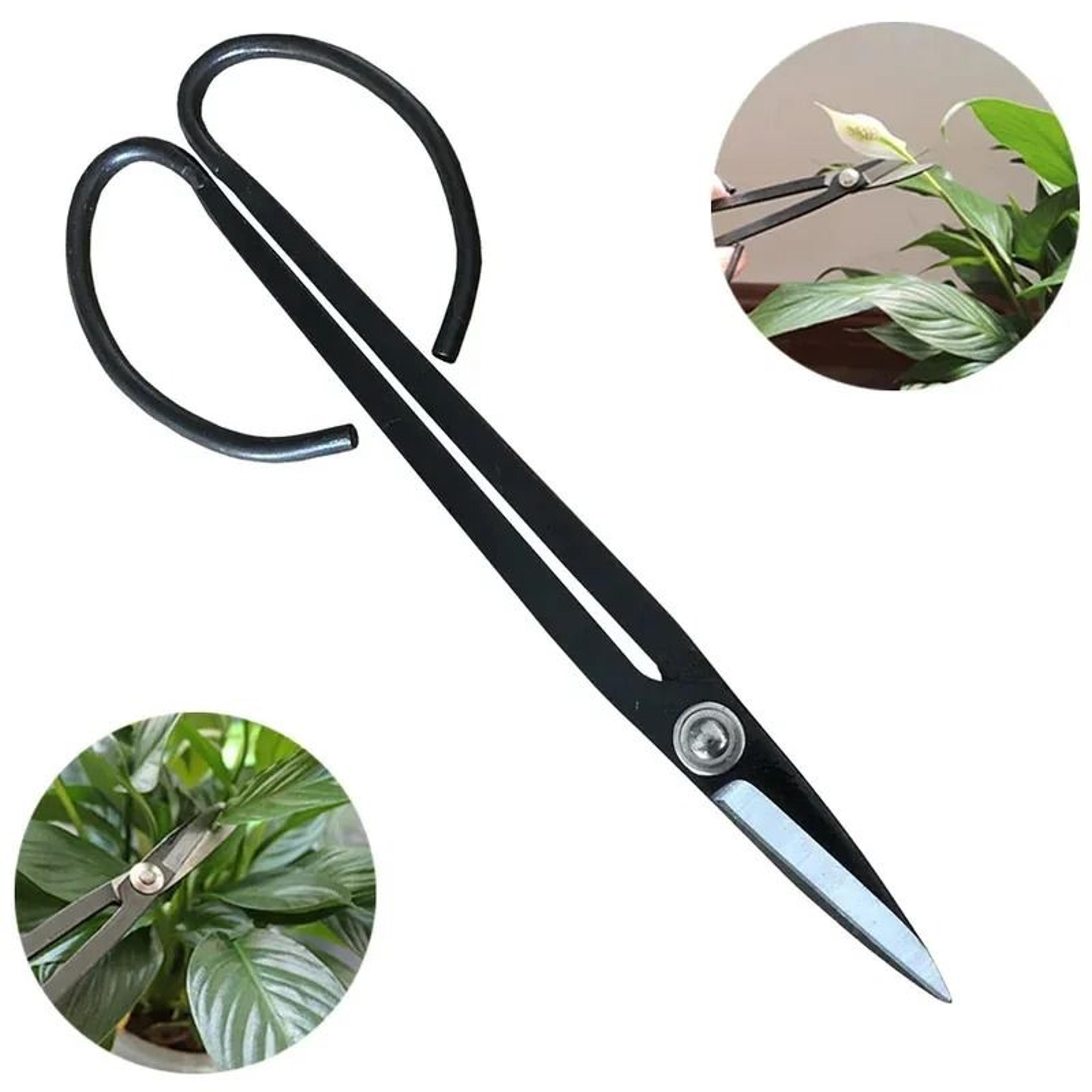 Professional Steel Long Handle Bonsai Scissors For Pruning And Garden Care 0