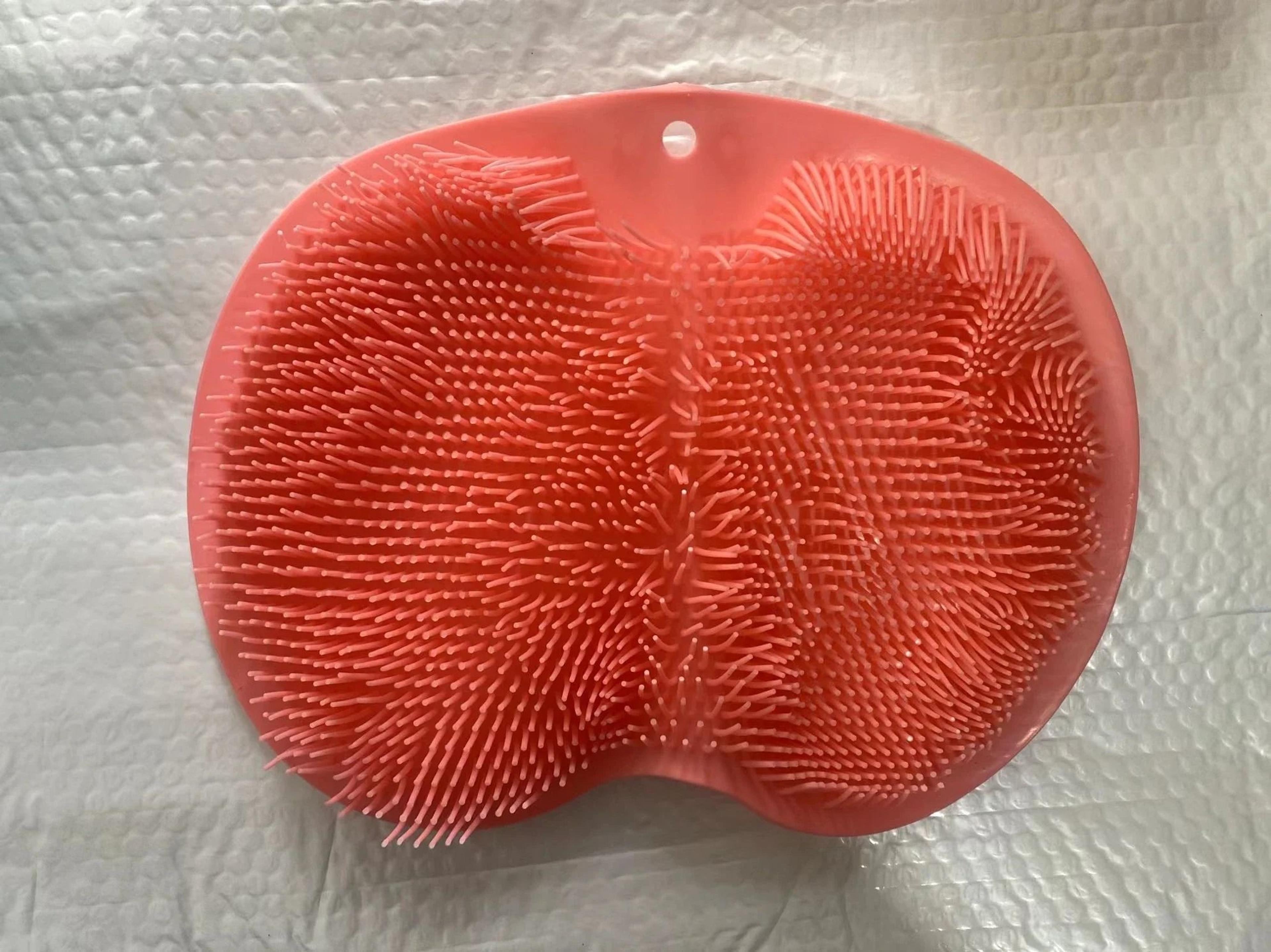 Reusable Silicone Back Scrubber With Wall Suction For Shower And Bath 8