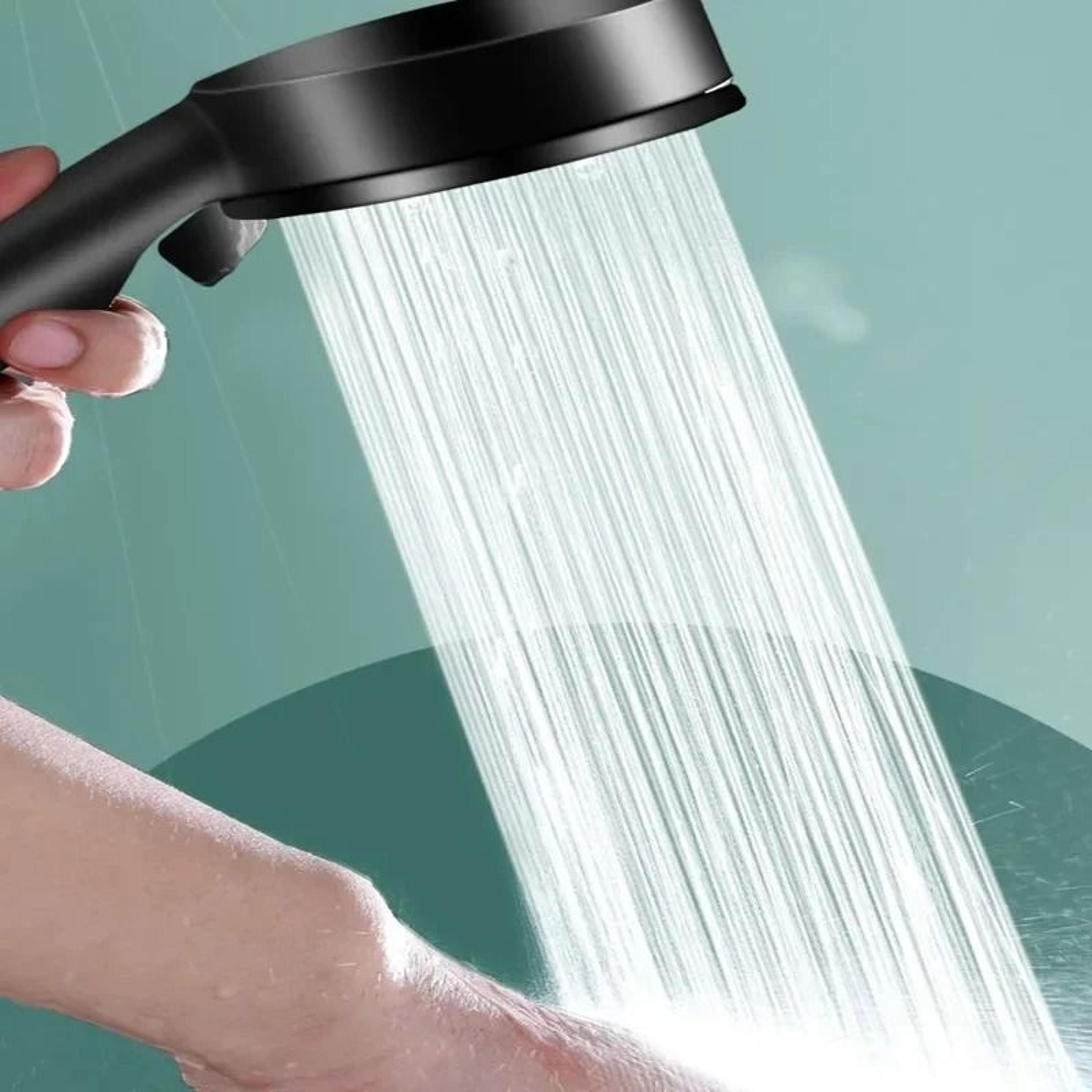 Water Saving High Pressure Shower Head With Adjustable Modes And One Key Stop 5